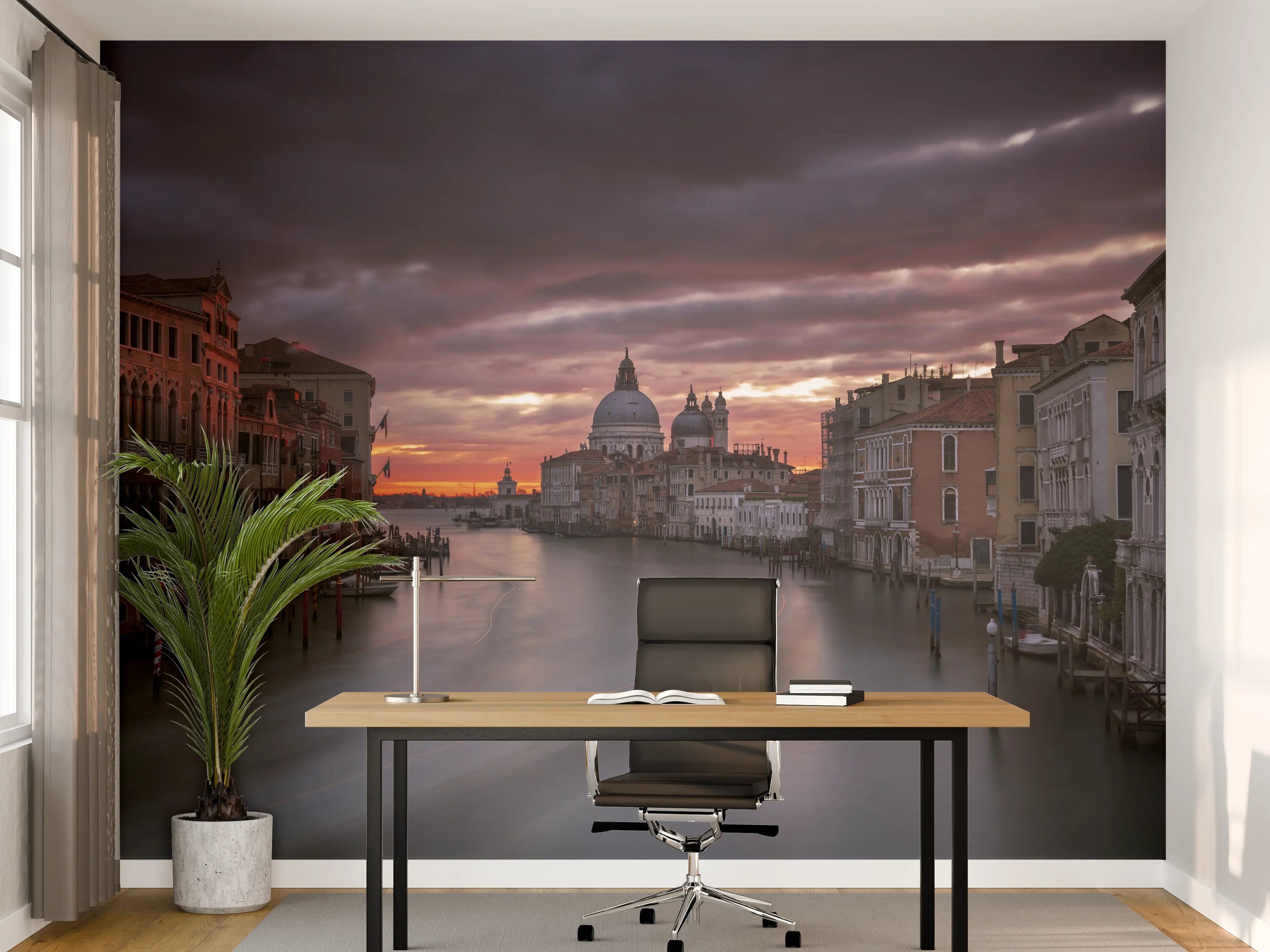 Büro Wandgestaltung - Venedig - Sonnenaufgang