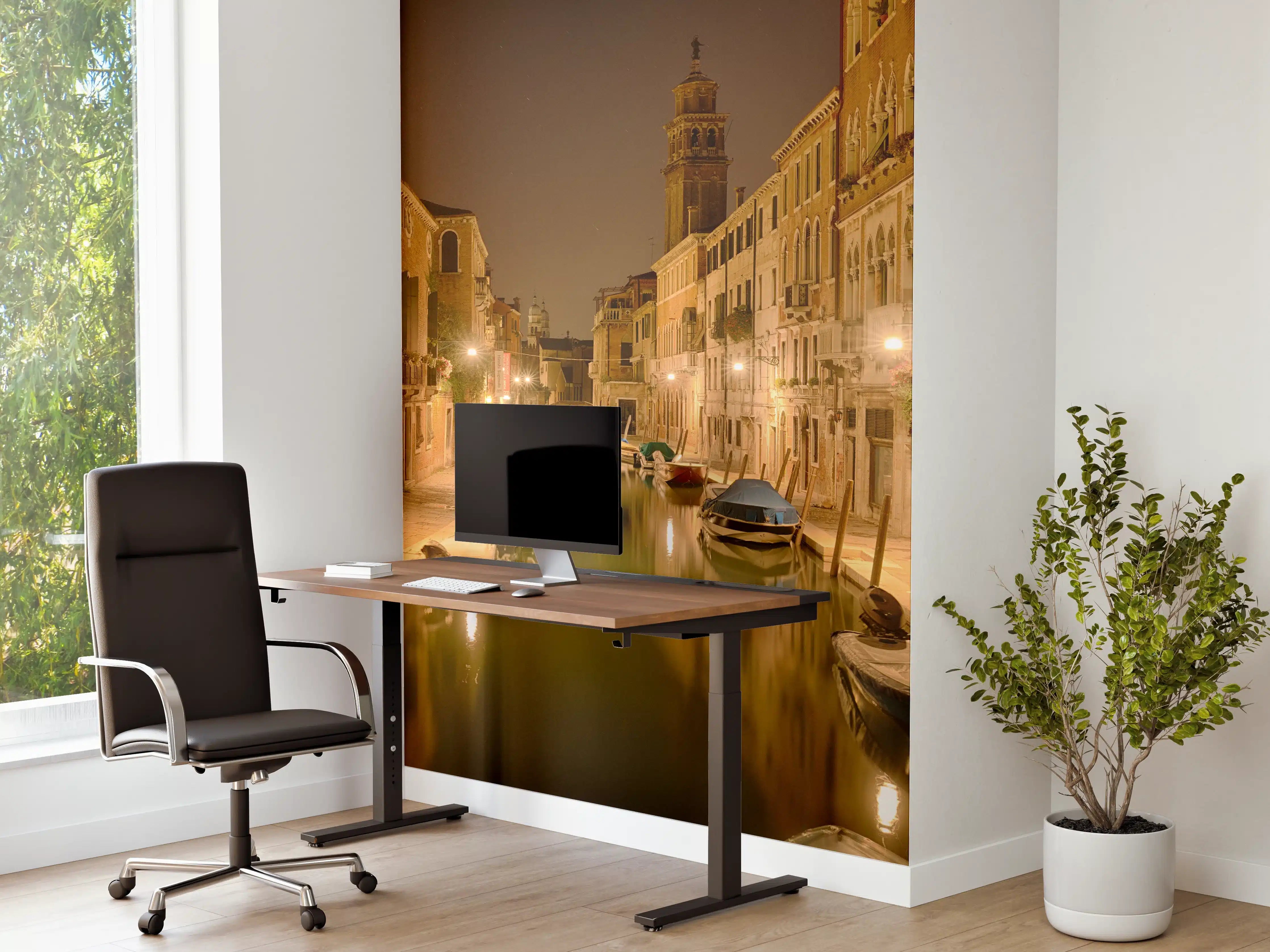 Büro Wandgestaltung - Venedig - Venezia in Nacht 1