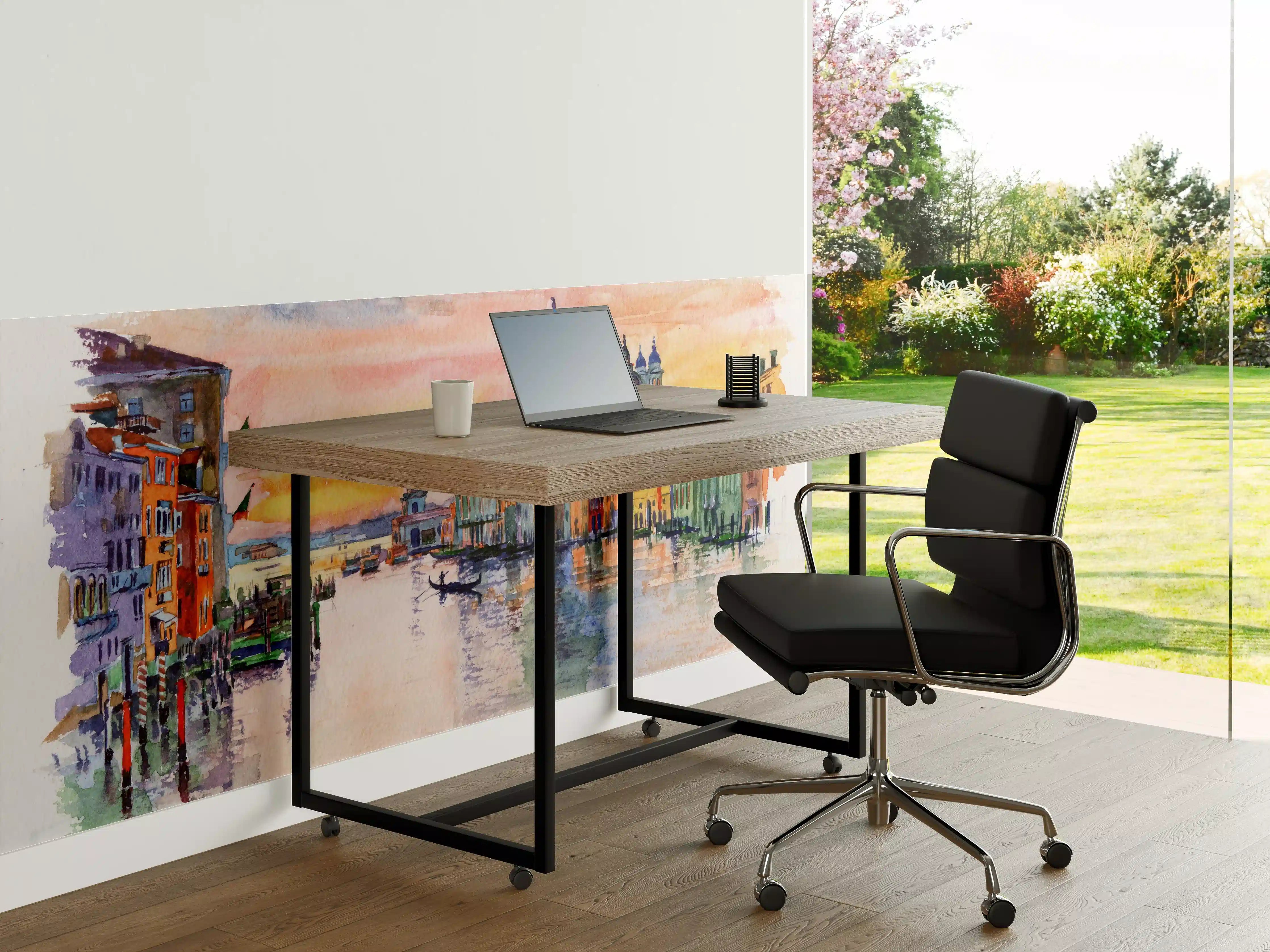 Büro Wandgestaltung - Venedig Aquarell 