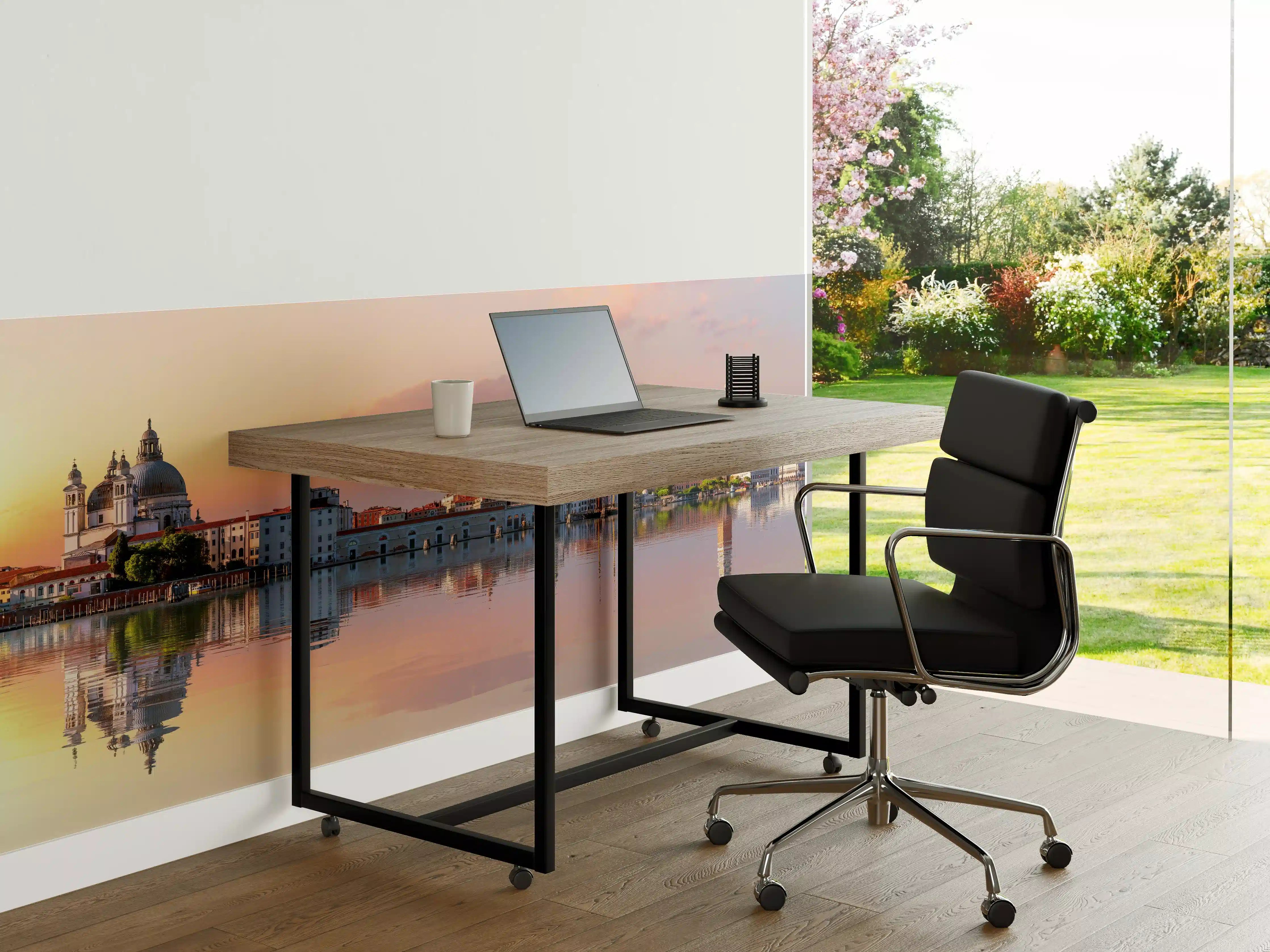 Büro Wandgestaltung - Venedig-Panorama bei Sonnenuntergang
