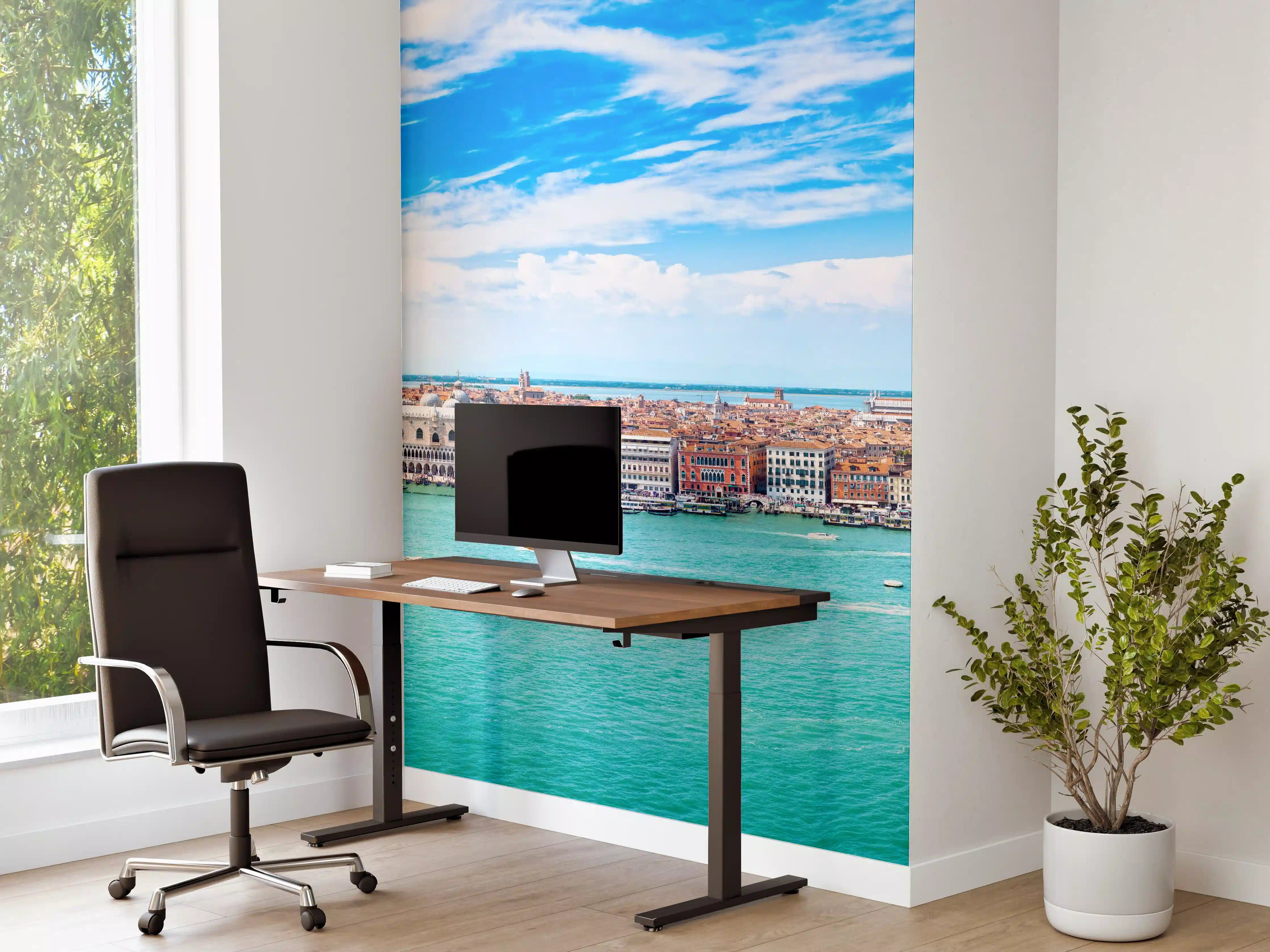 Büro Wandgestaltung - Venedig Panoramaluftaufnahme