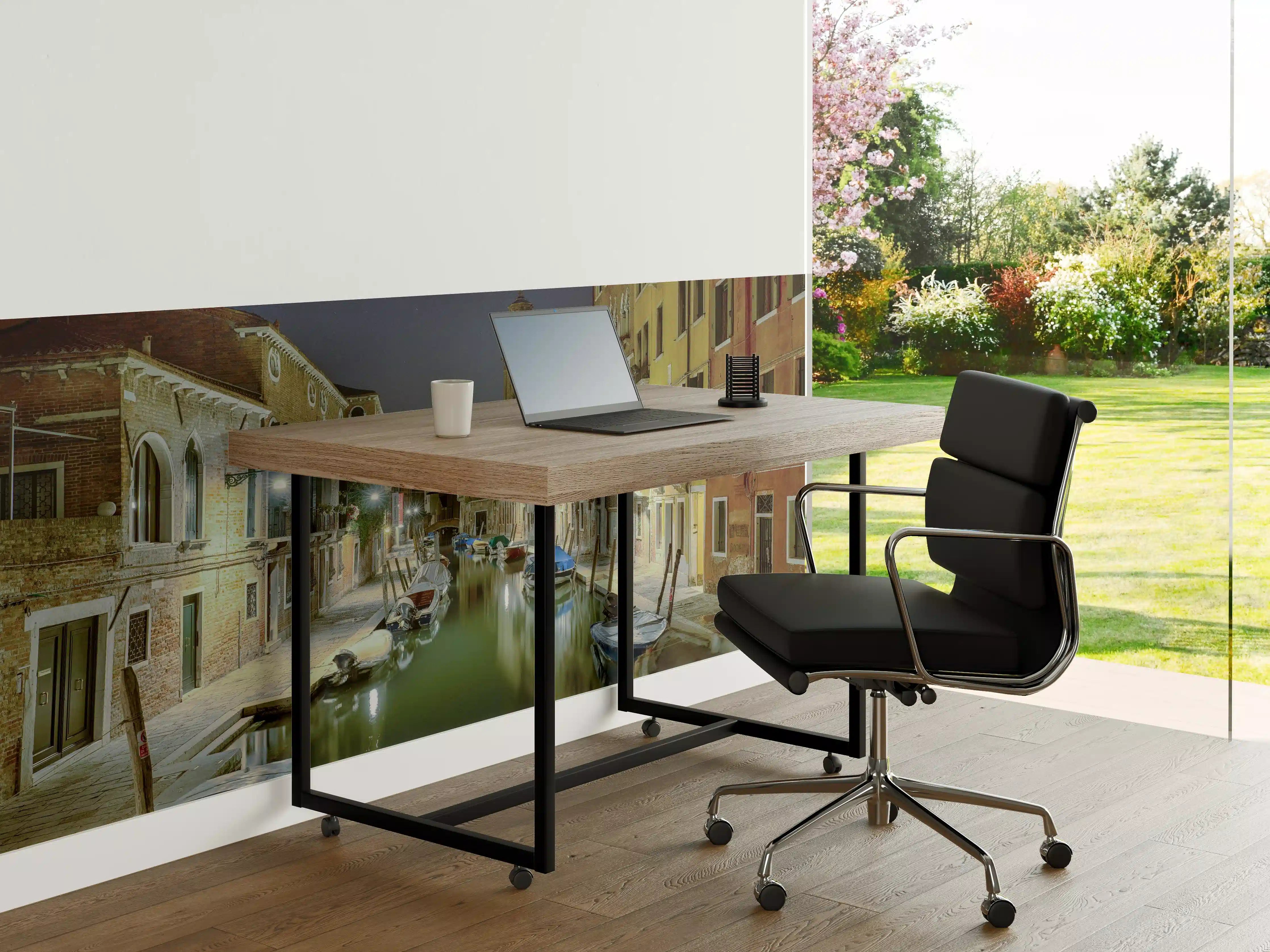 Büro Wandgestaltung - Venezia bei Nacht