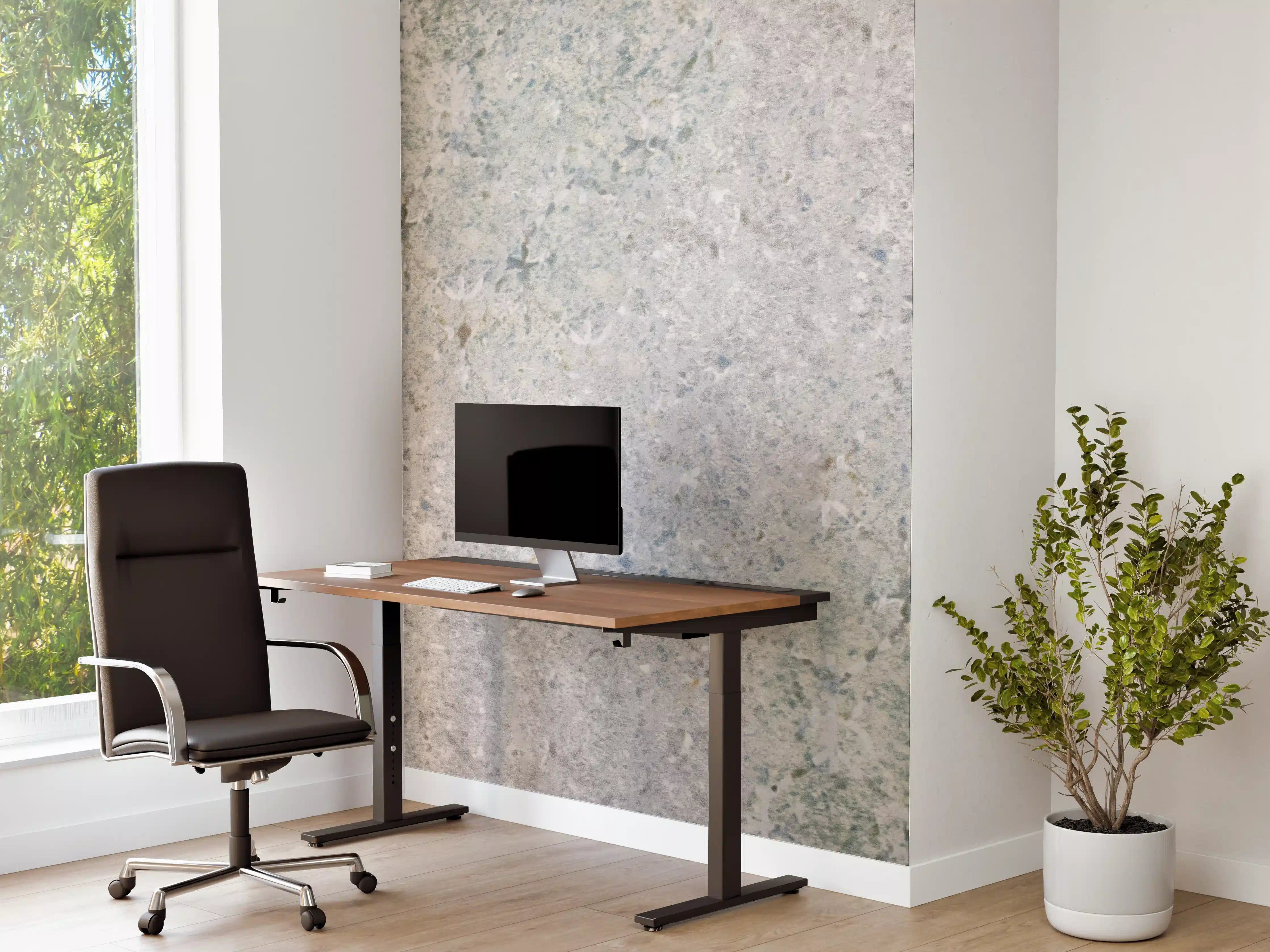 Büro Wandgestaltung - Vintage Beton