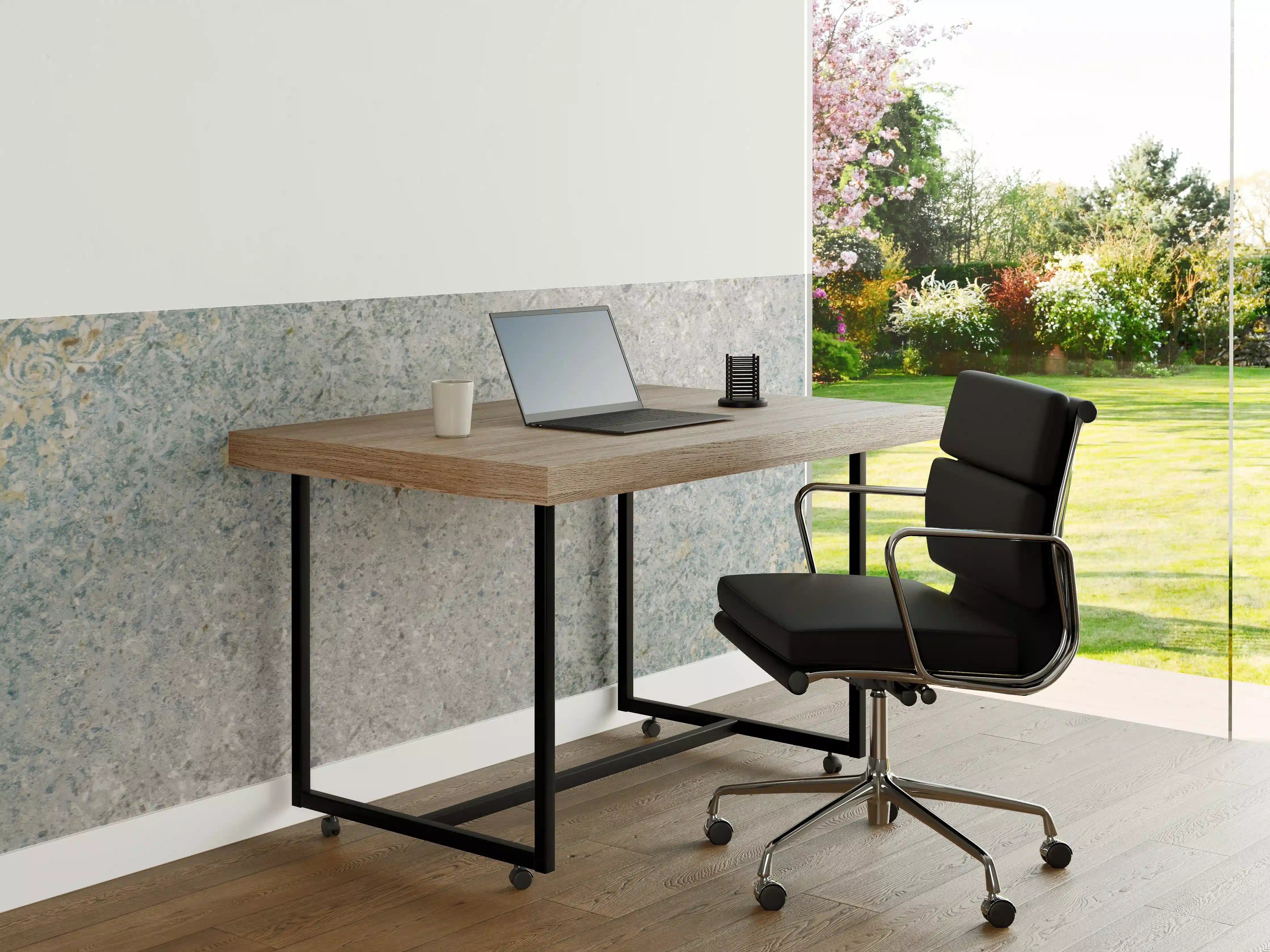 Büro Wandgestaltung - Vintage Beton