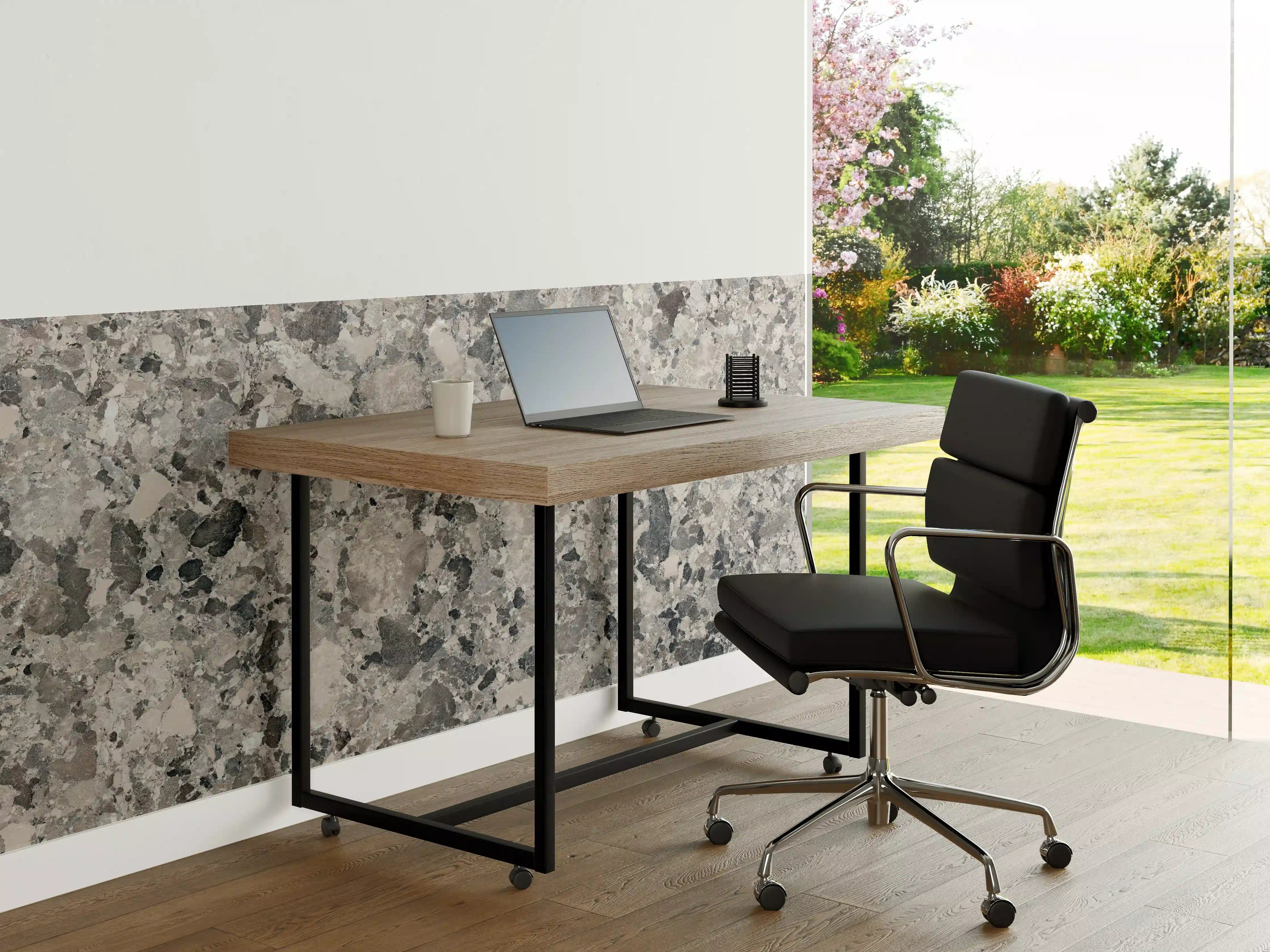 Büro Wandgestaltung - Vintage Granit-Textur