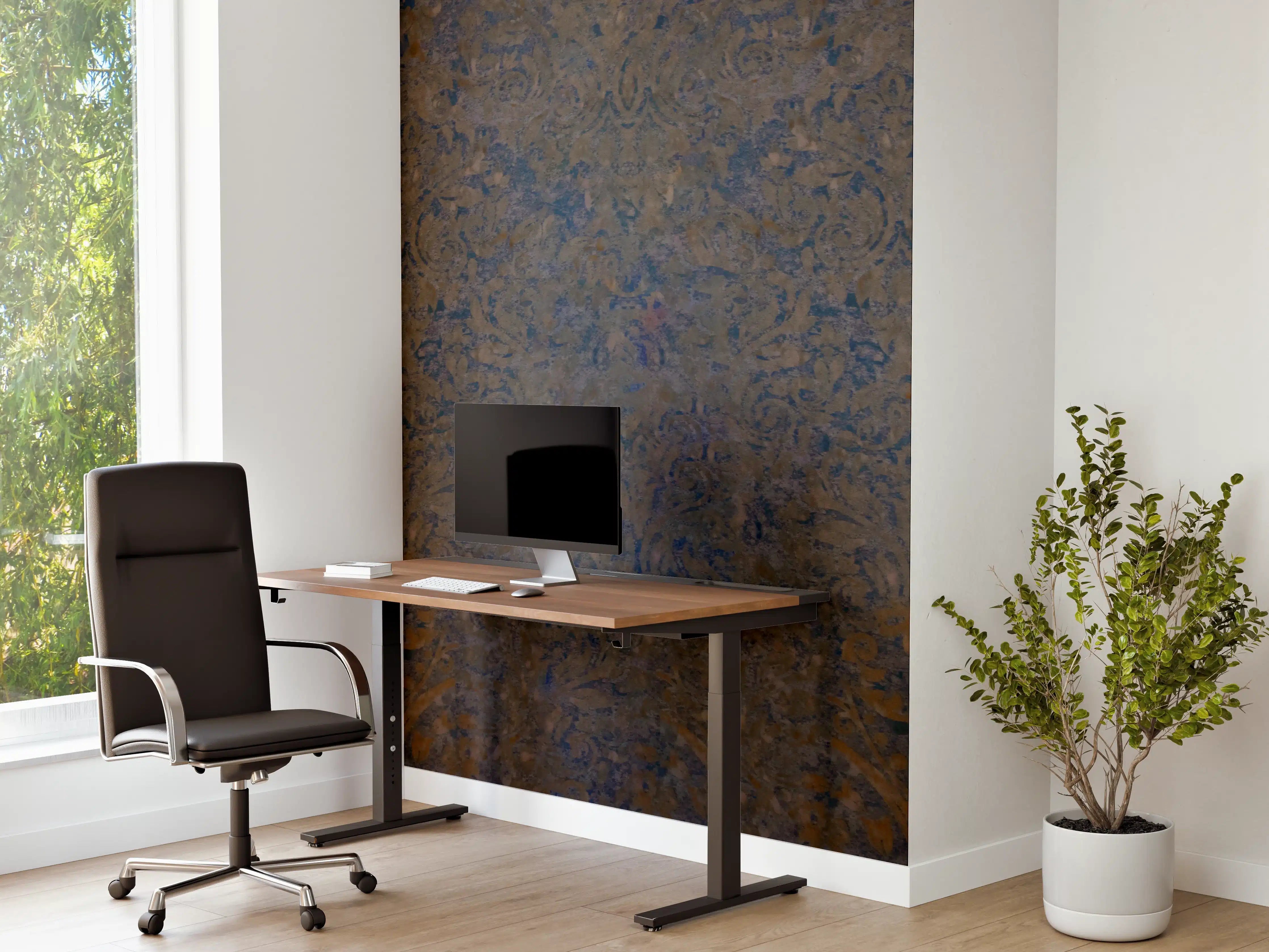 Büro Wandgestaltung - Vintage-Patchwork-Fliesentextur