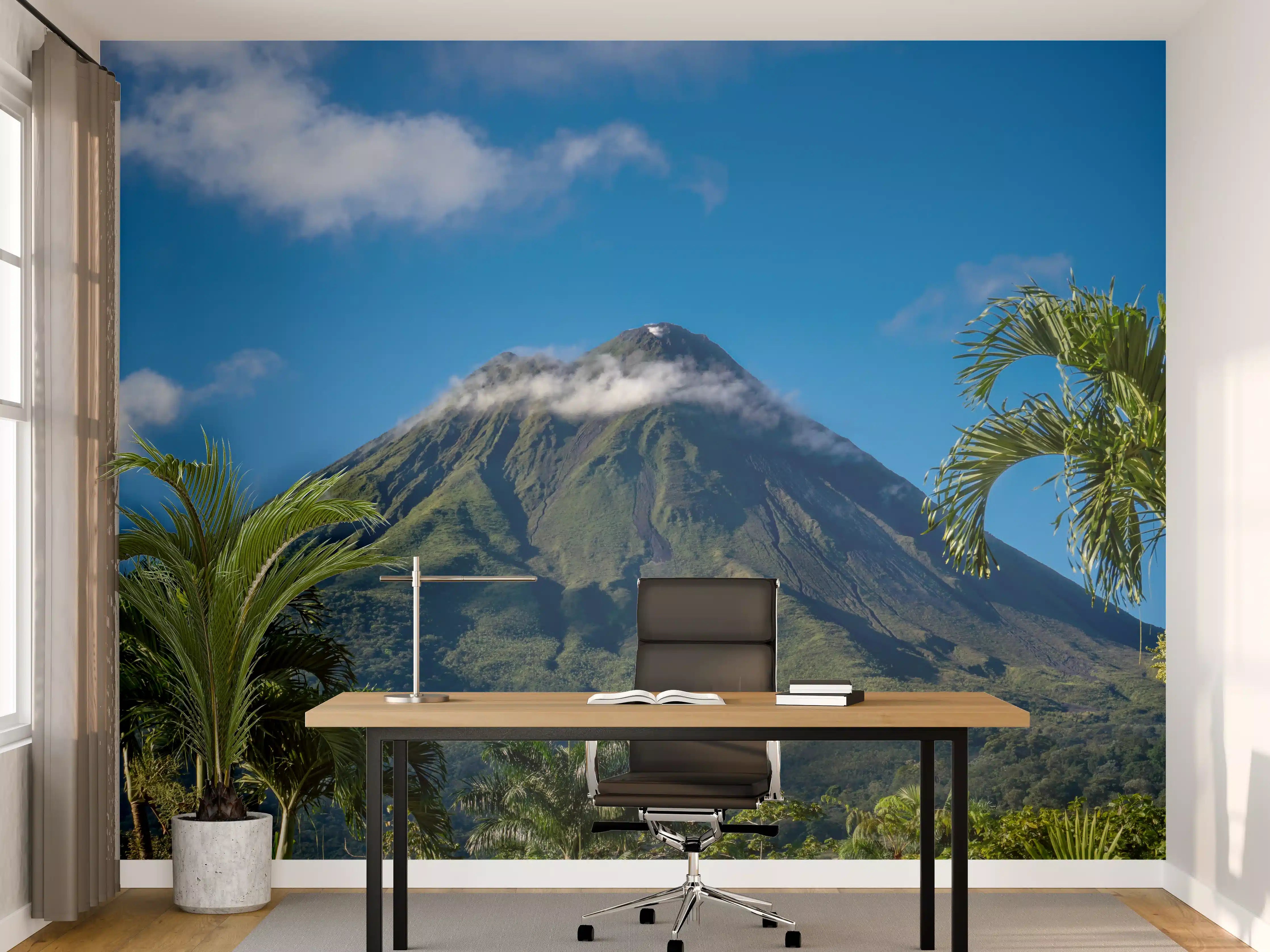Büro Wandgestaltung - Vulkan Arenal von nahem - Costa Rica