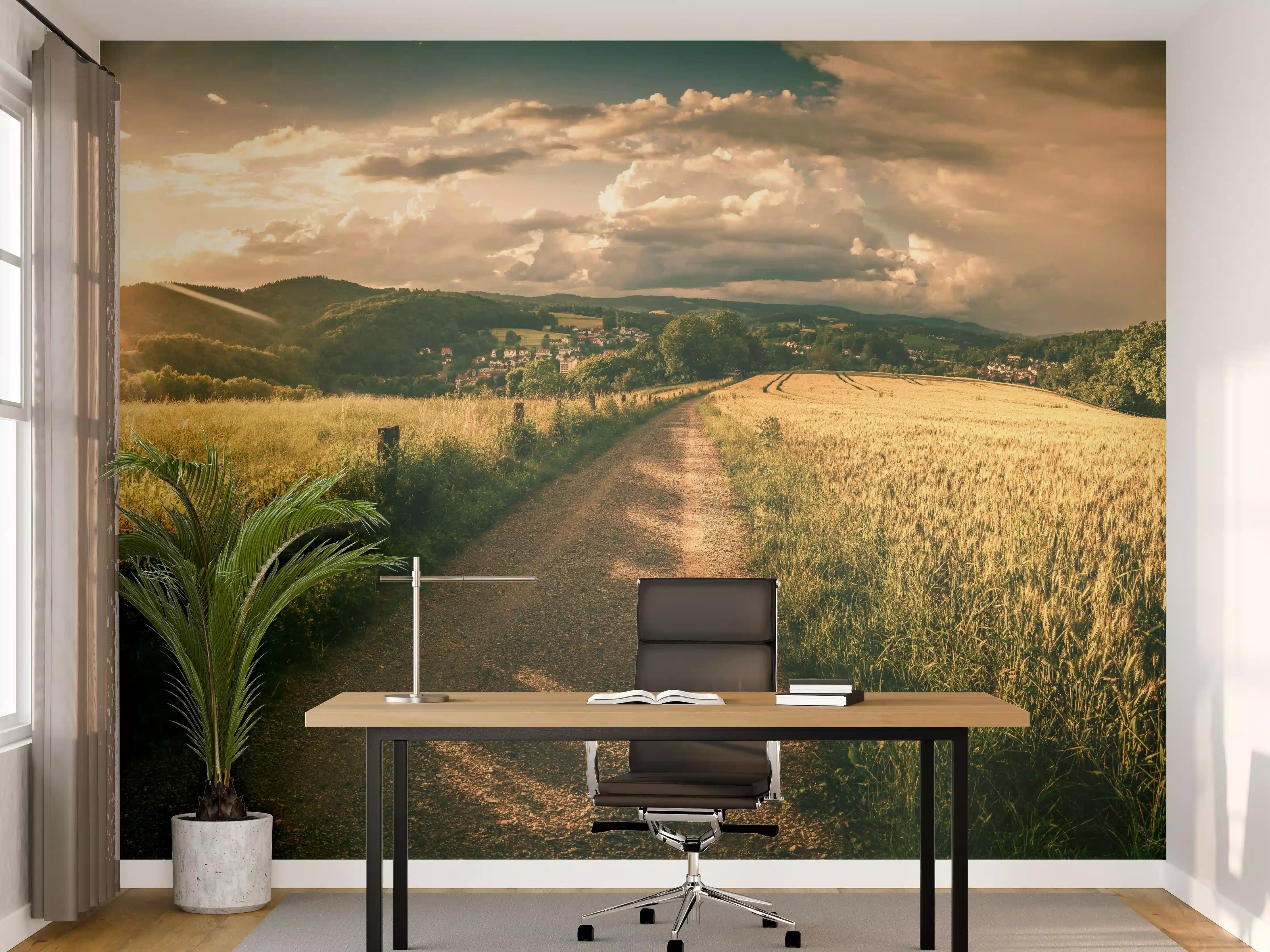 Büro Wandgestaltung - Wanderpfad