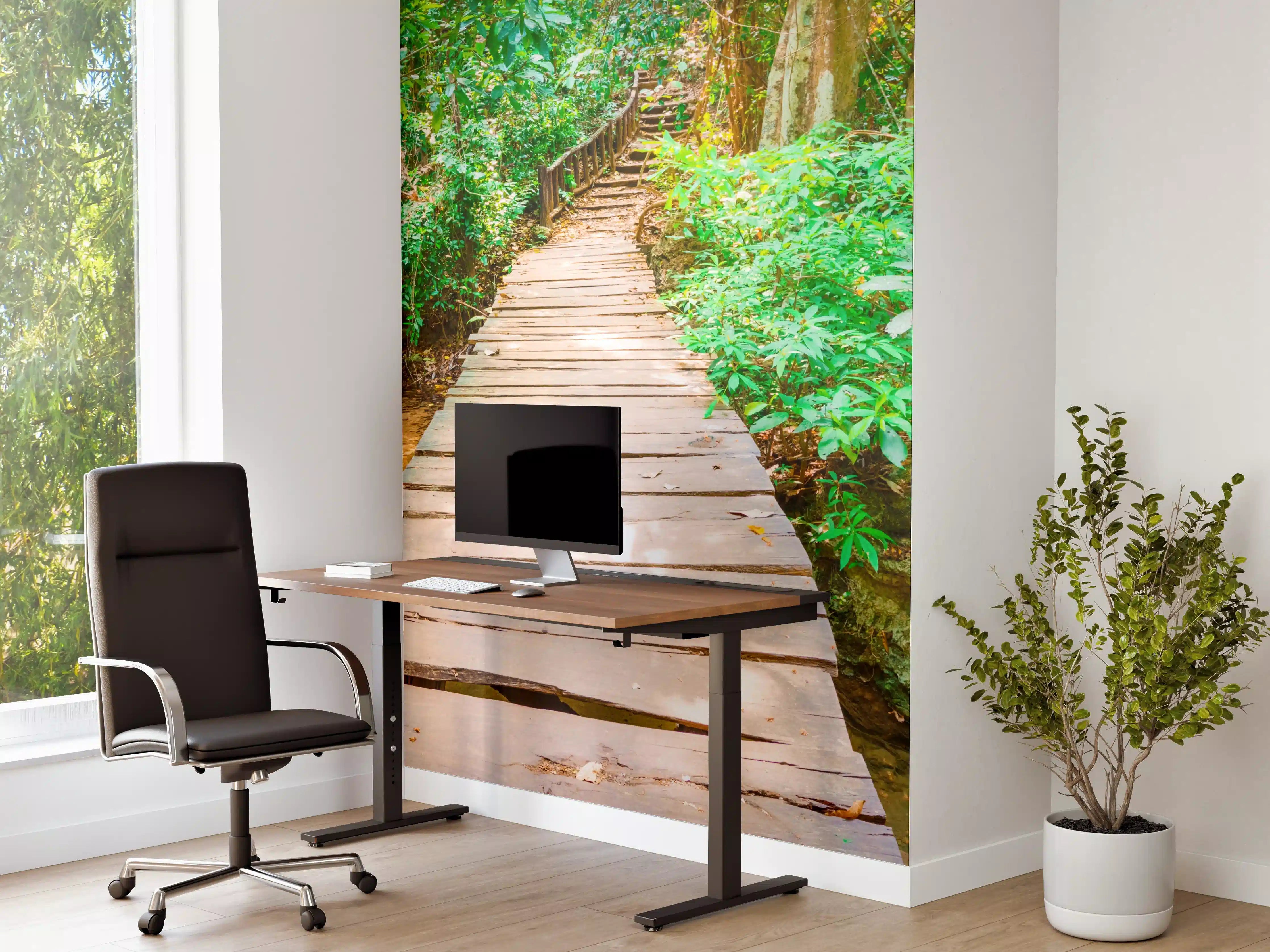 Büro Wandgestaltung - Wasserfall im Erawan-Nationalpark