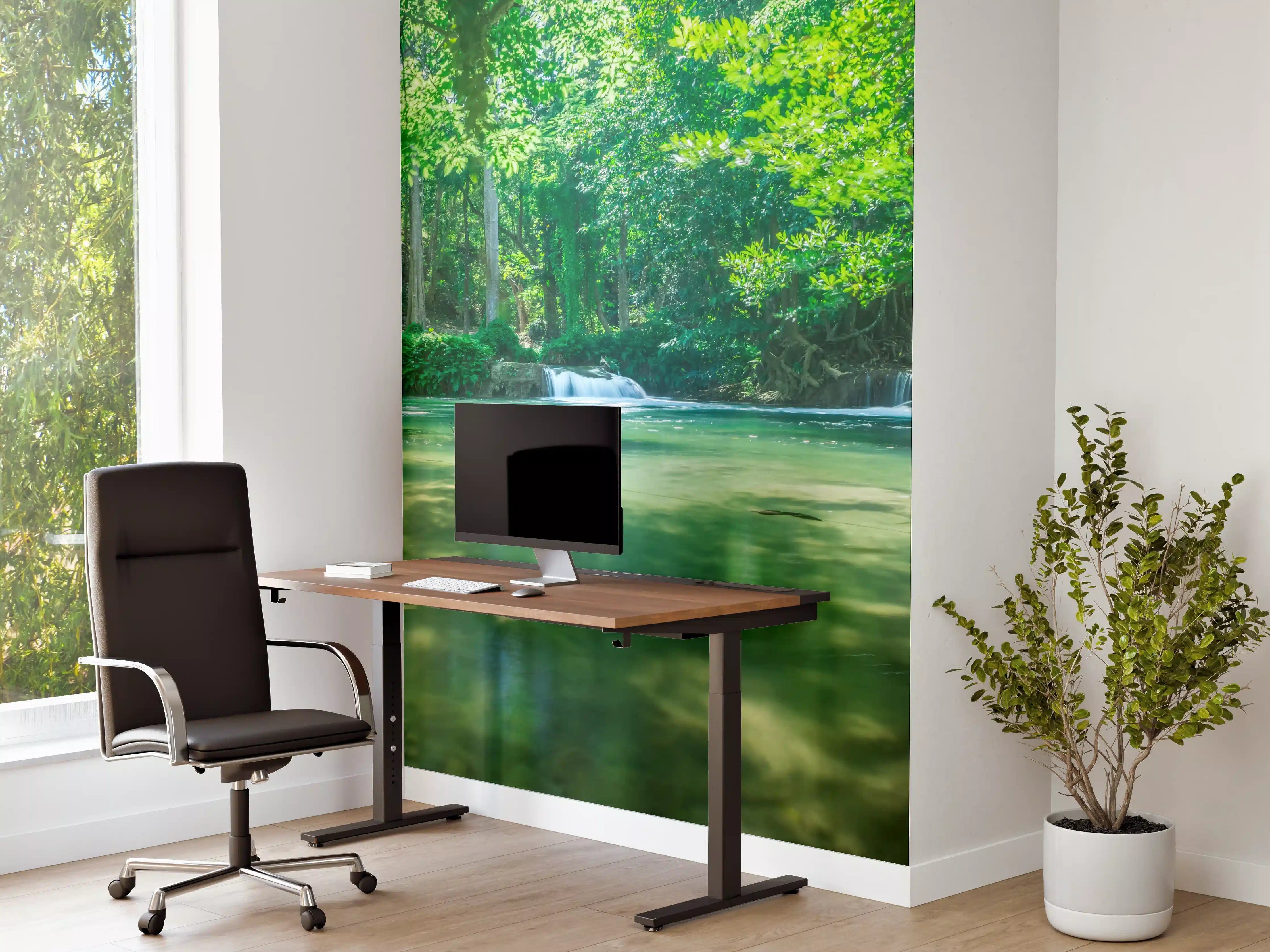 Büro Wandgestaltung - Wasserfall in Chet Sao No