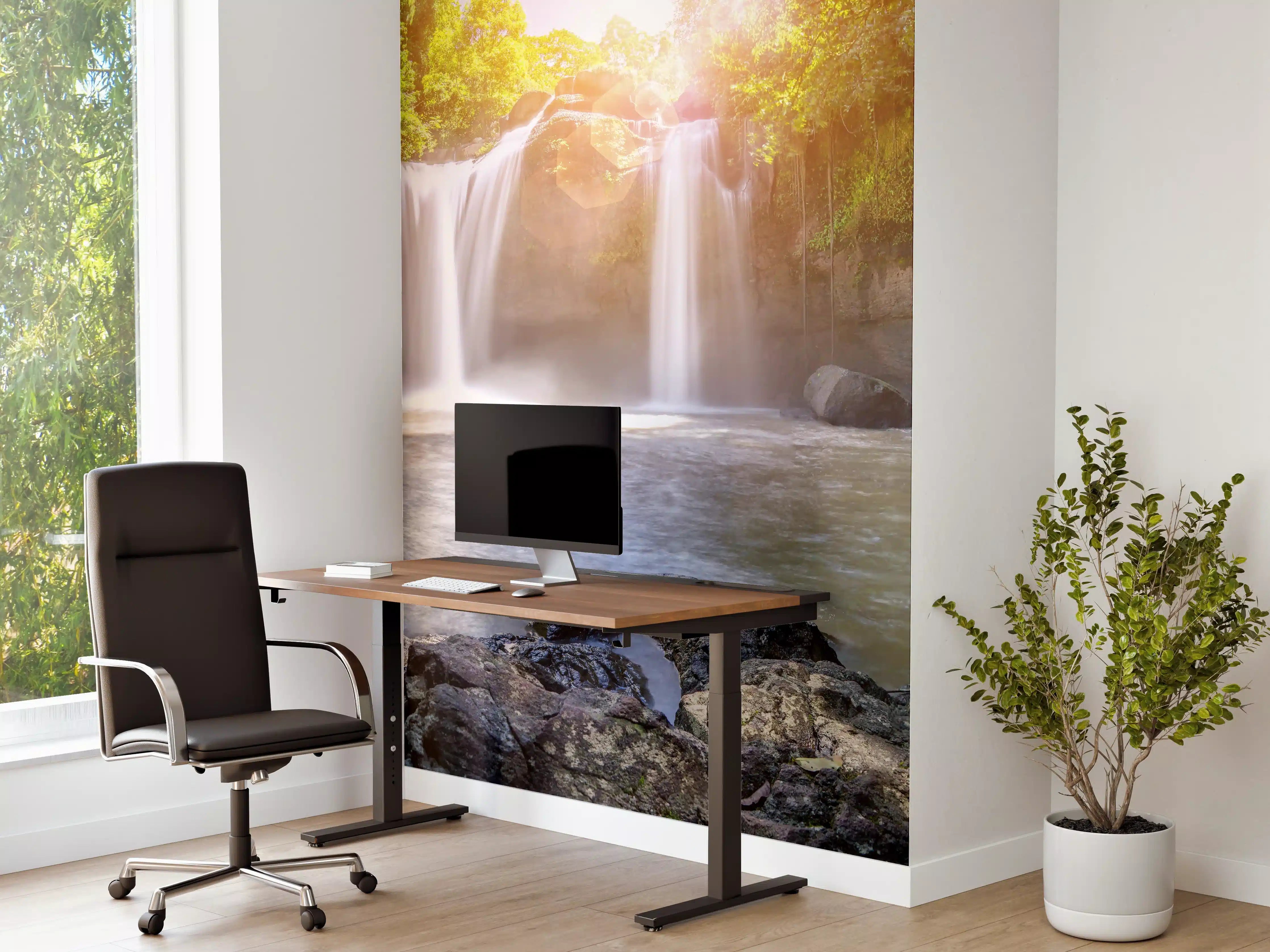 Büro Wandgestaltung - Wasserfall in Malaysia - Asien