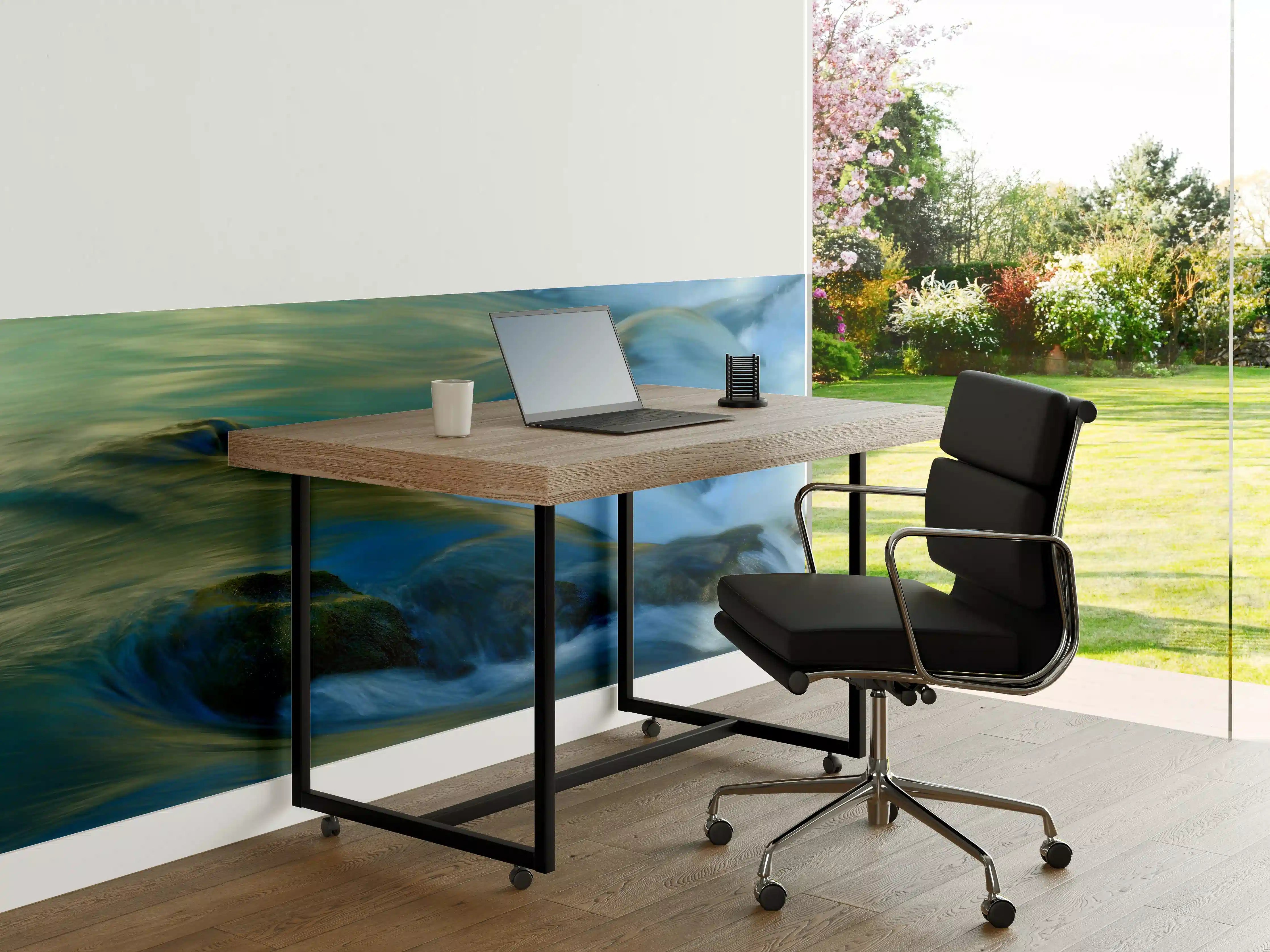 Büro Wandgestaltung - Wasserströmung im Kaukasus