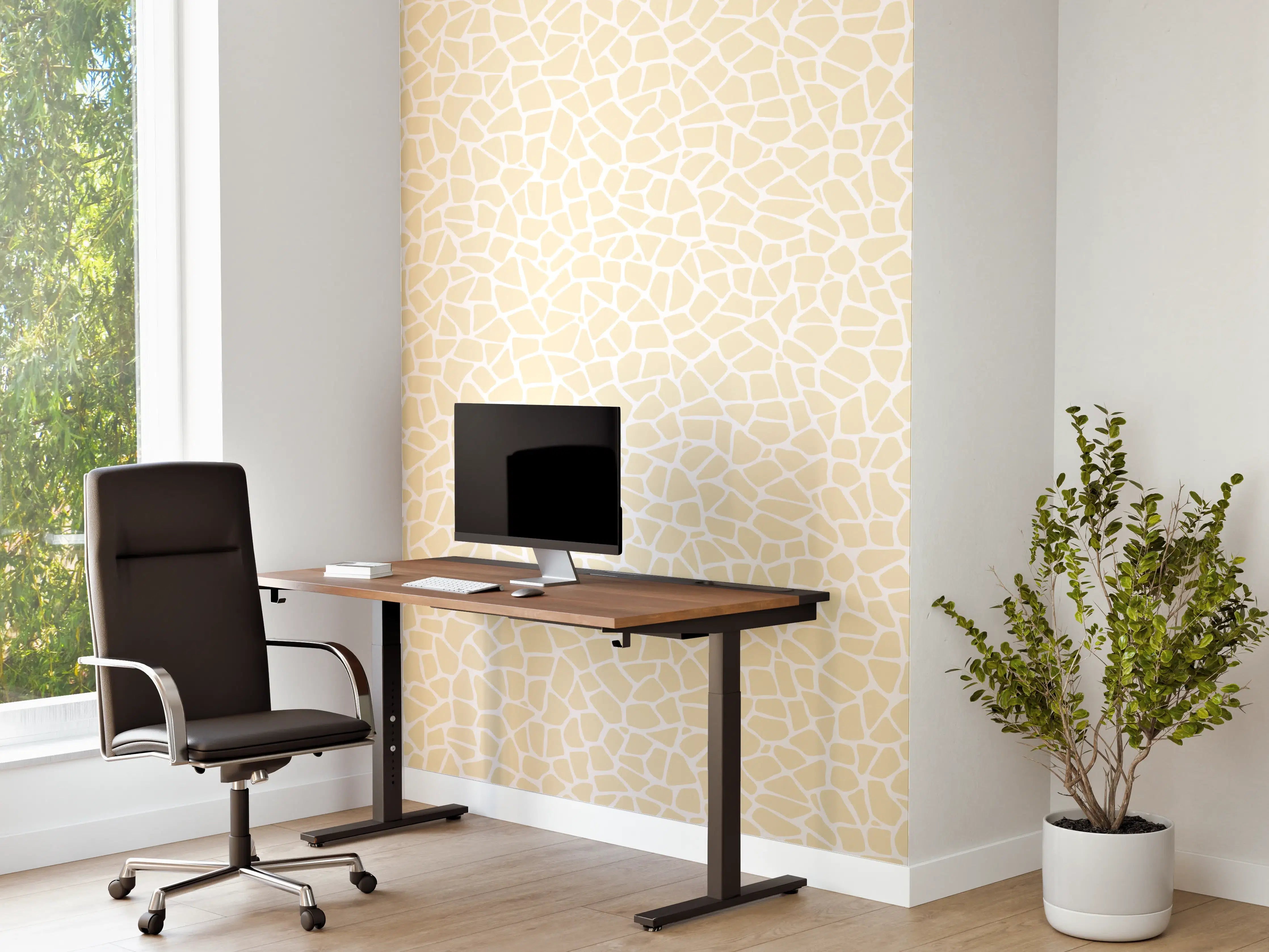 Büro Wandgestaltung - Weiß-Avorio-Fliesen für elegante Räume