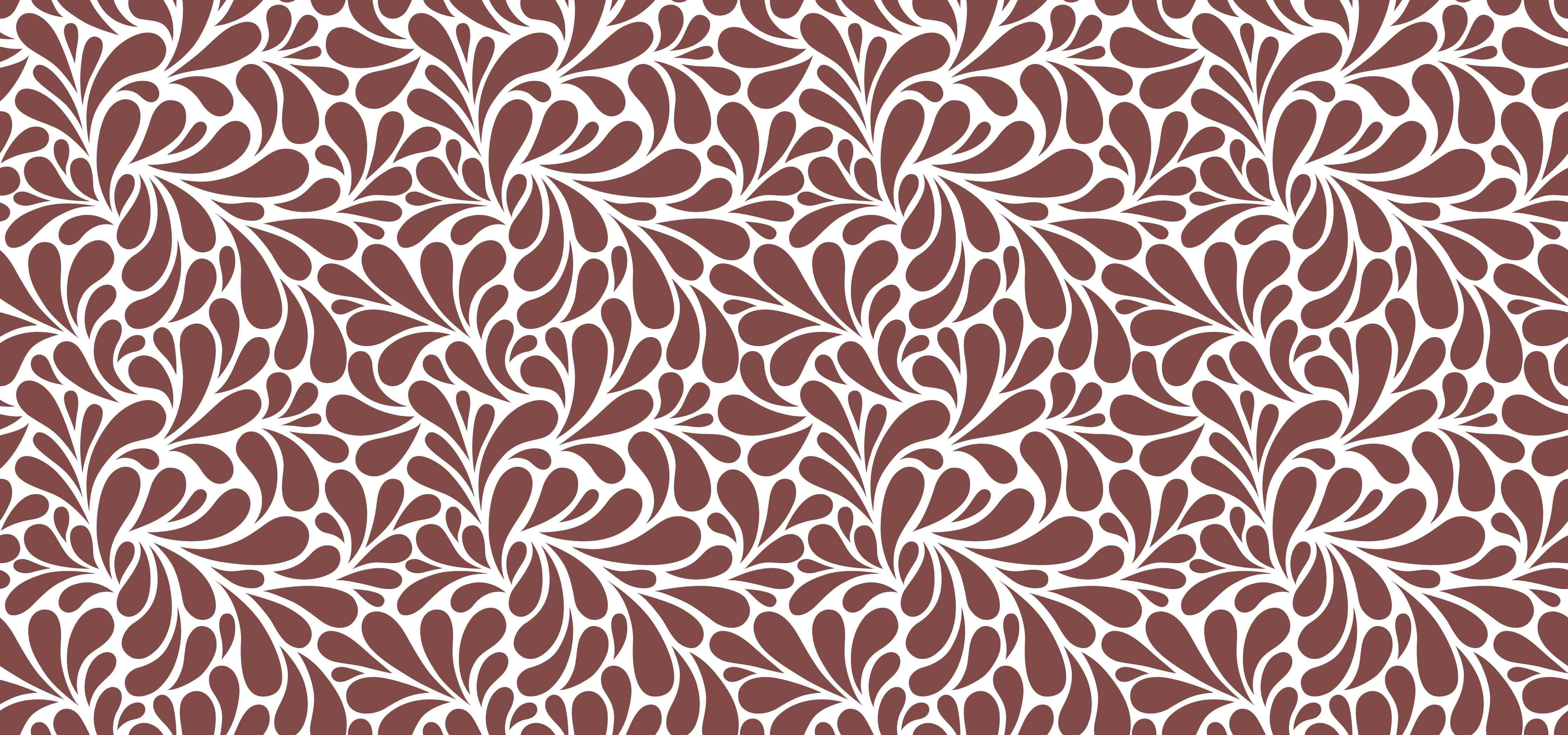 Büro Wandgestaltung-Weiß-Grau-Motive mit floralem Design