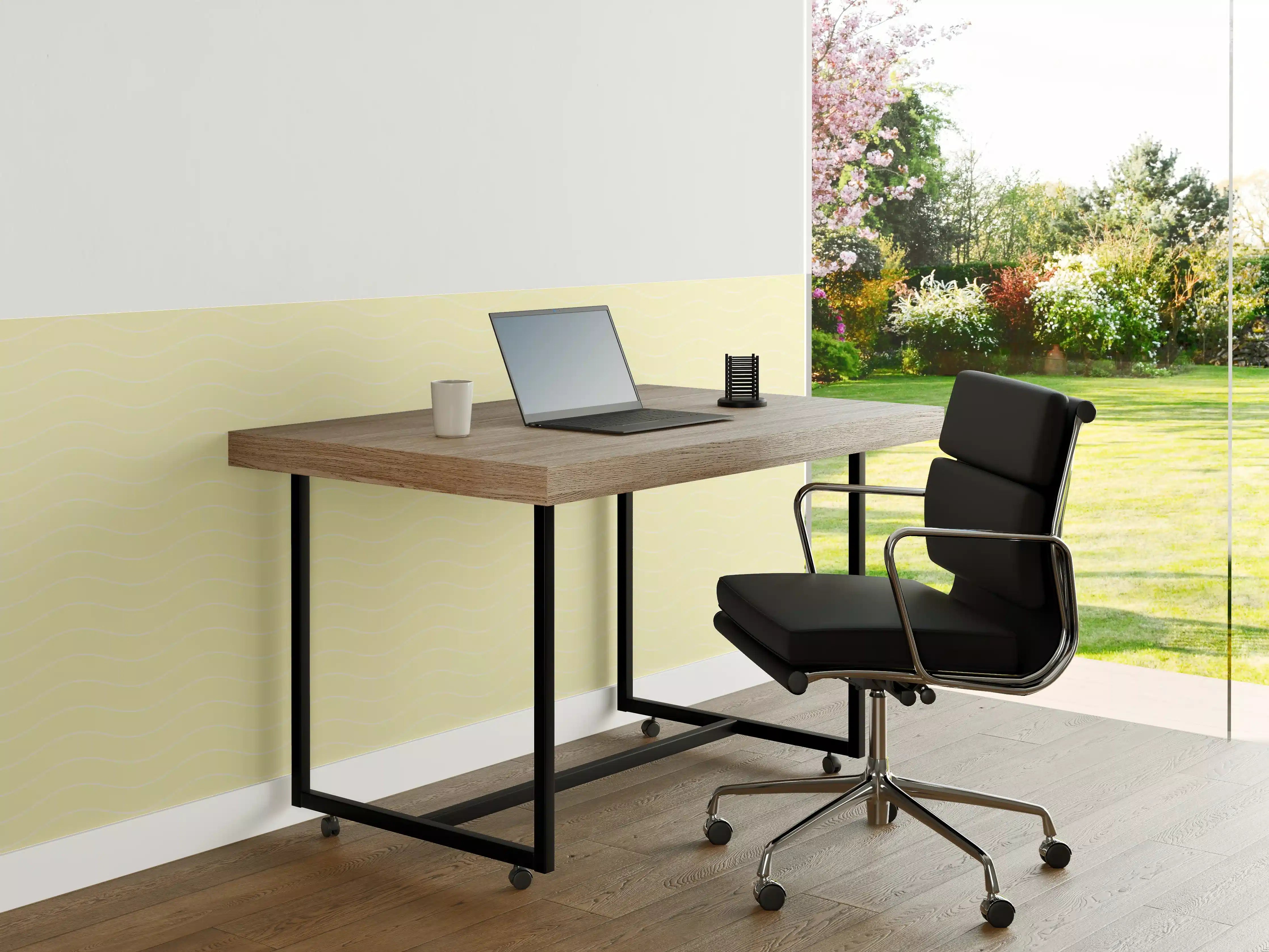 Büro Wandgestaltung - Weiß-graue Marmor-Textur in modernem Bad