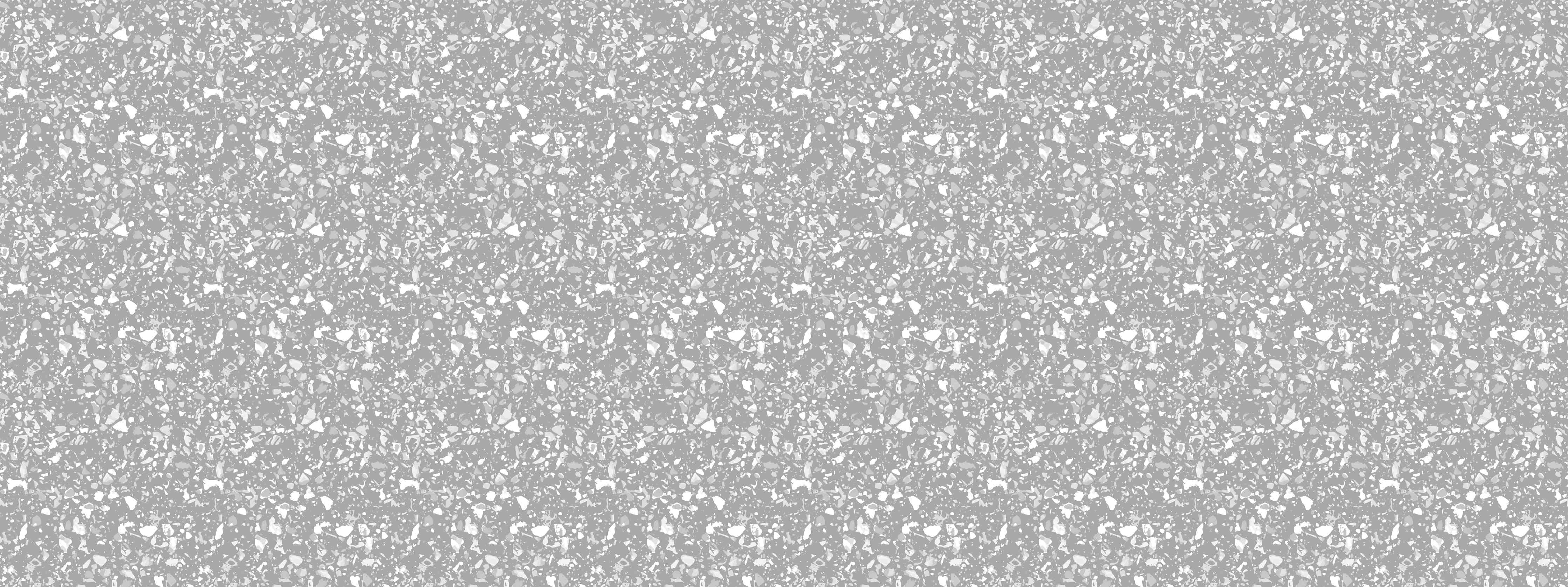 Büro Wandgestaltung-Weiße & Graue Terrazzo-Optik