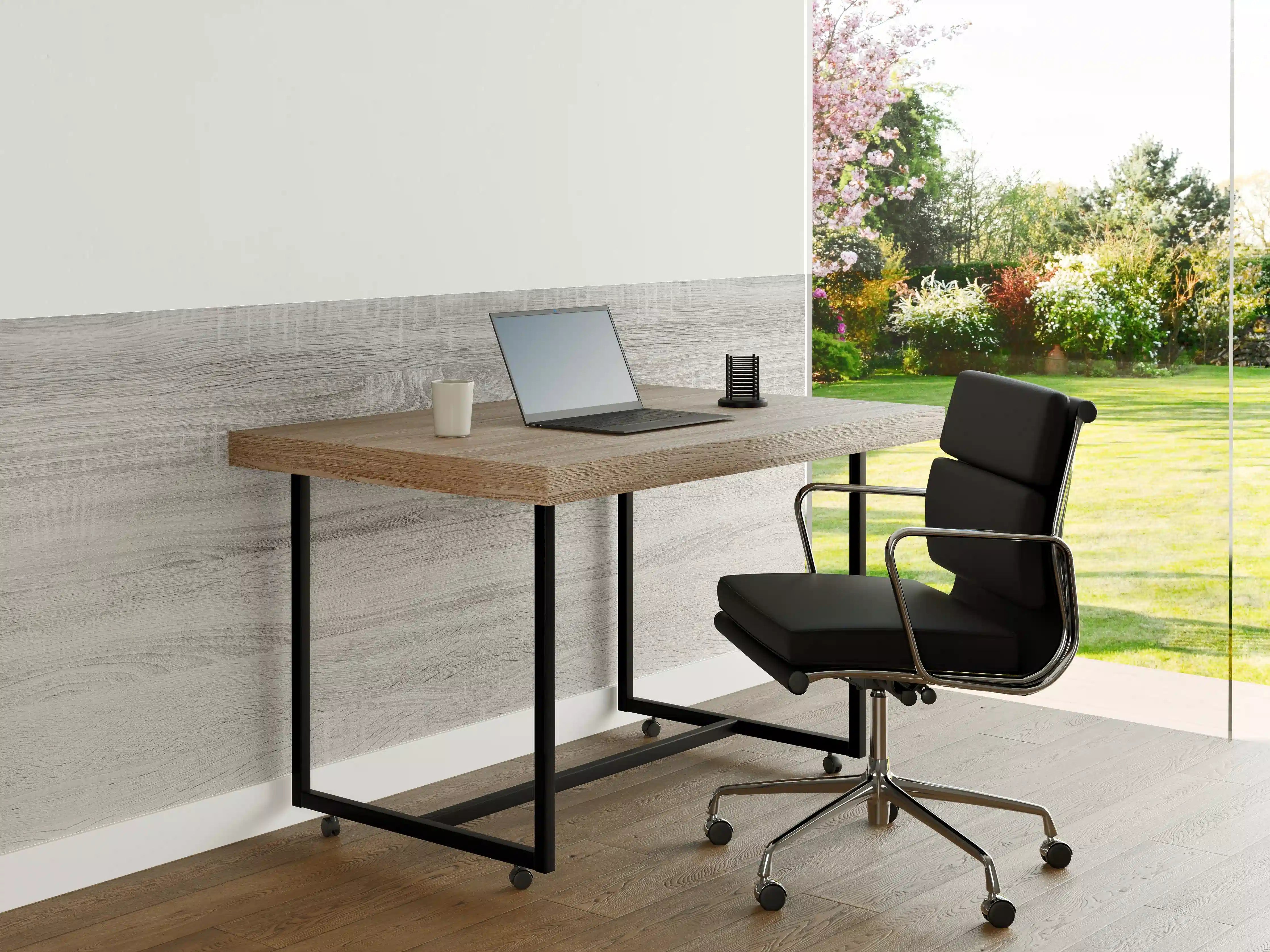 Büro Wandgestaltung - Weiße helle verwitterte Holztextur