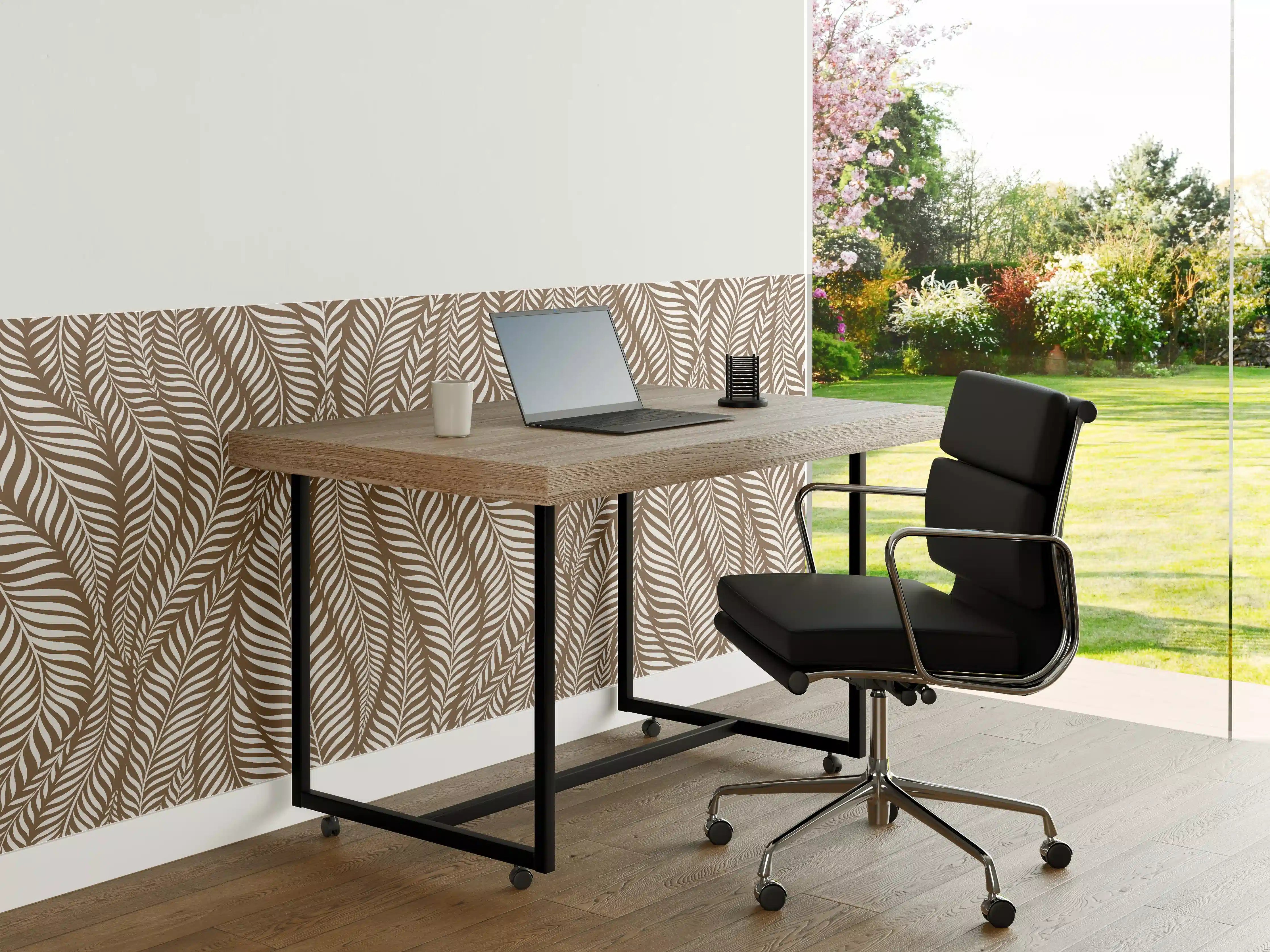 Büro Wandgestaltung - Weiße, elegante Dekoration