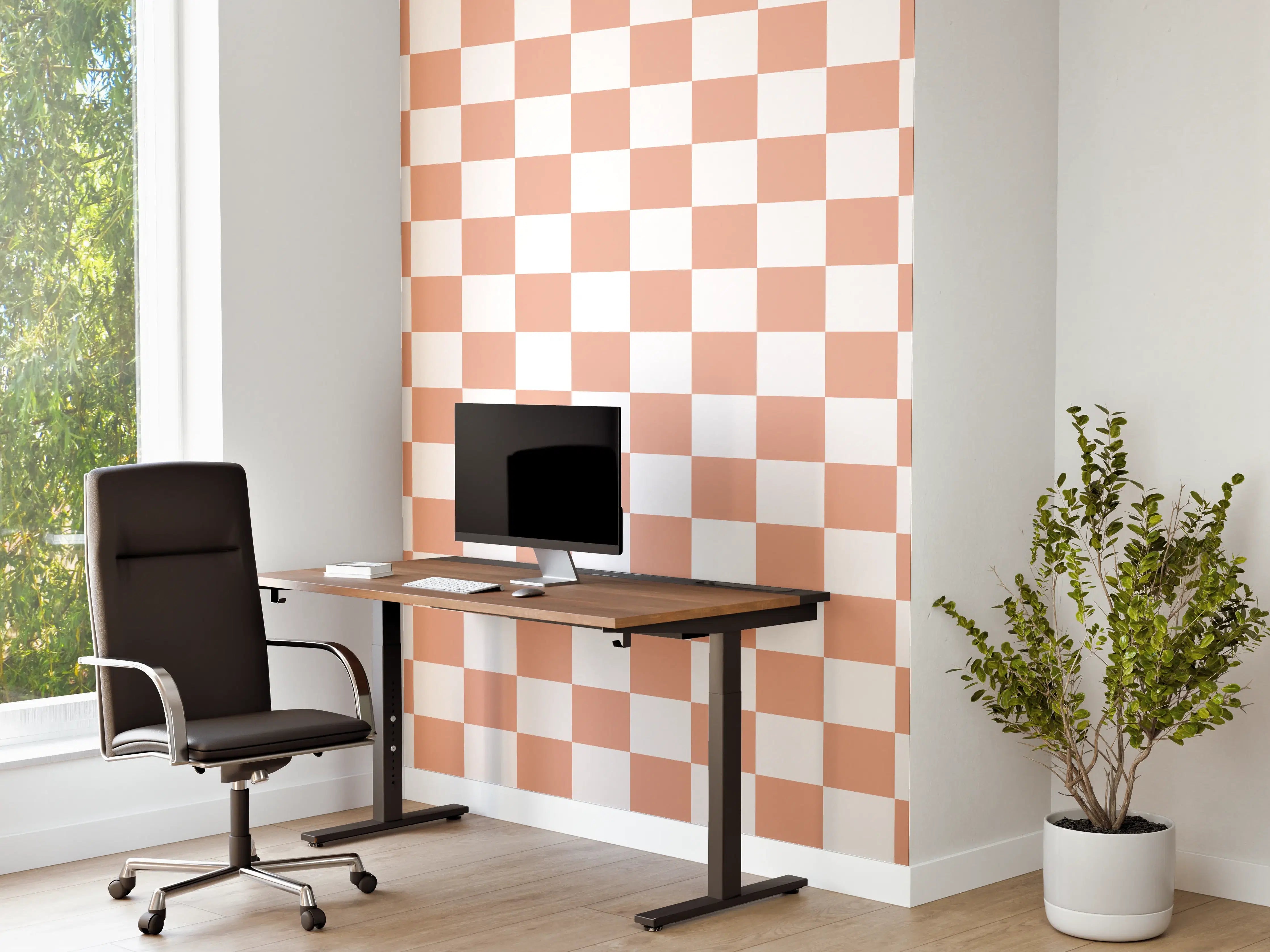 Büro Wandgestaltung - Weißer Marmor mit hellgrauen Nuancen und edler Textur
