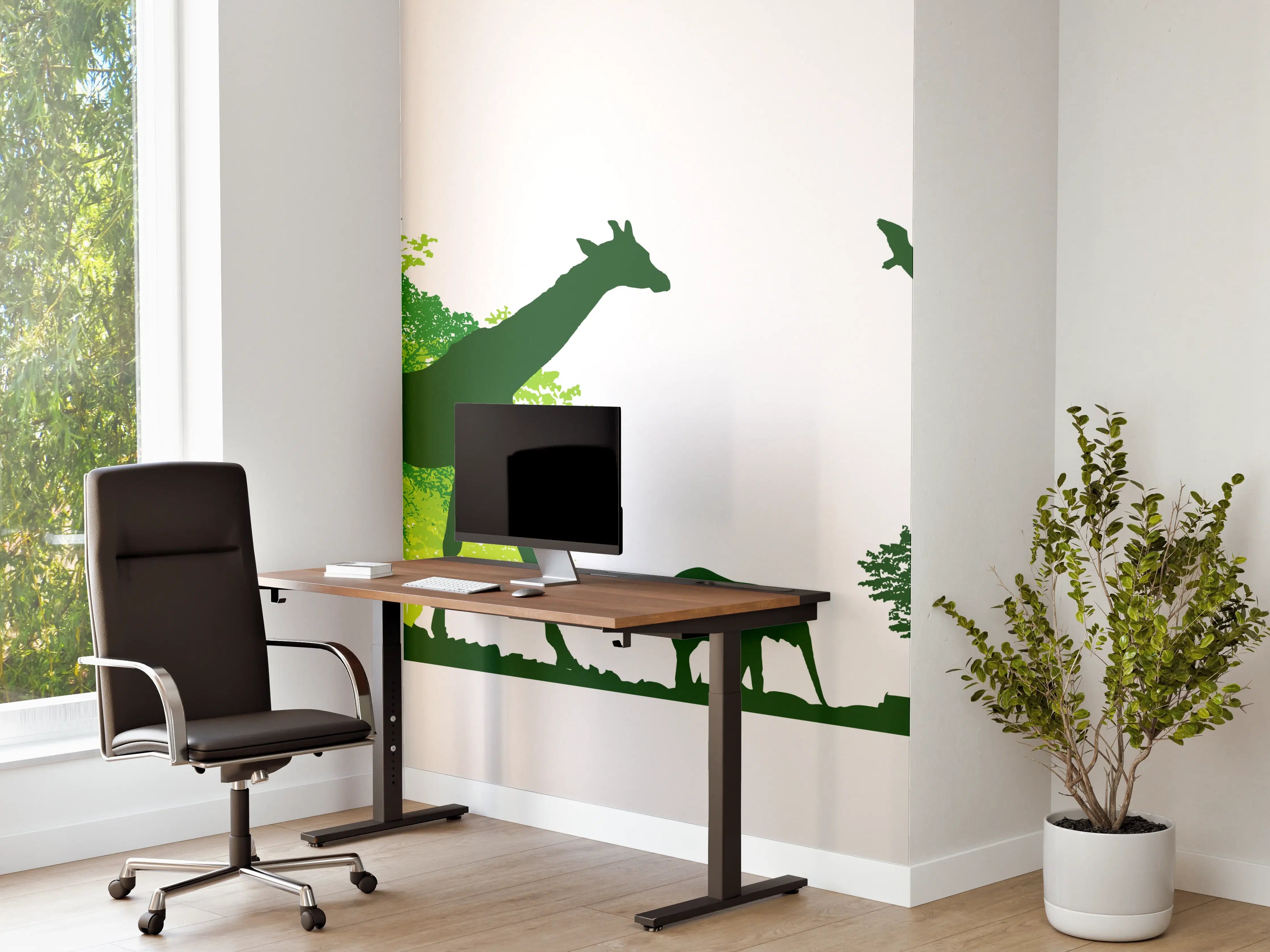 Büro Wandgestaltung - Wilde Tiere