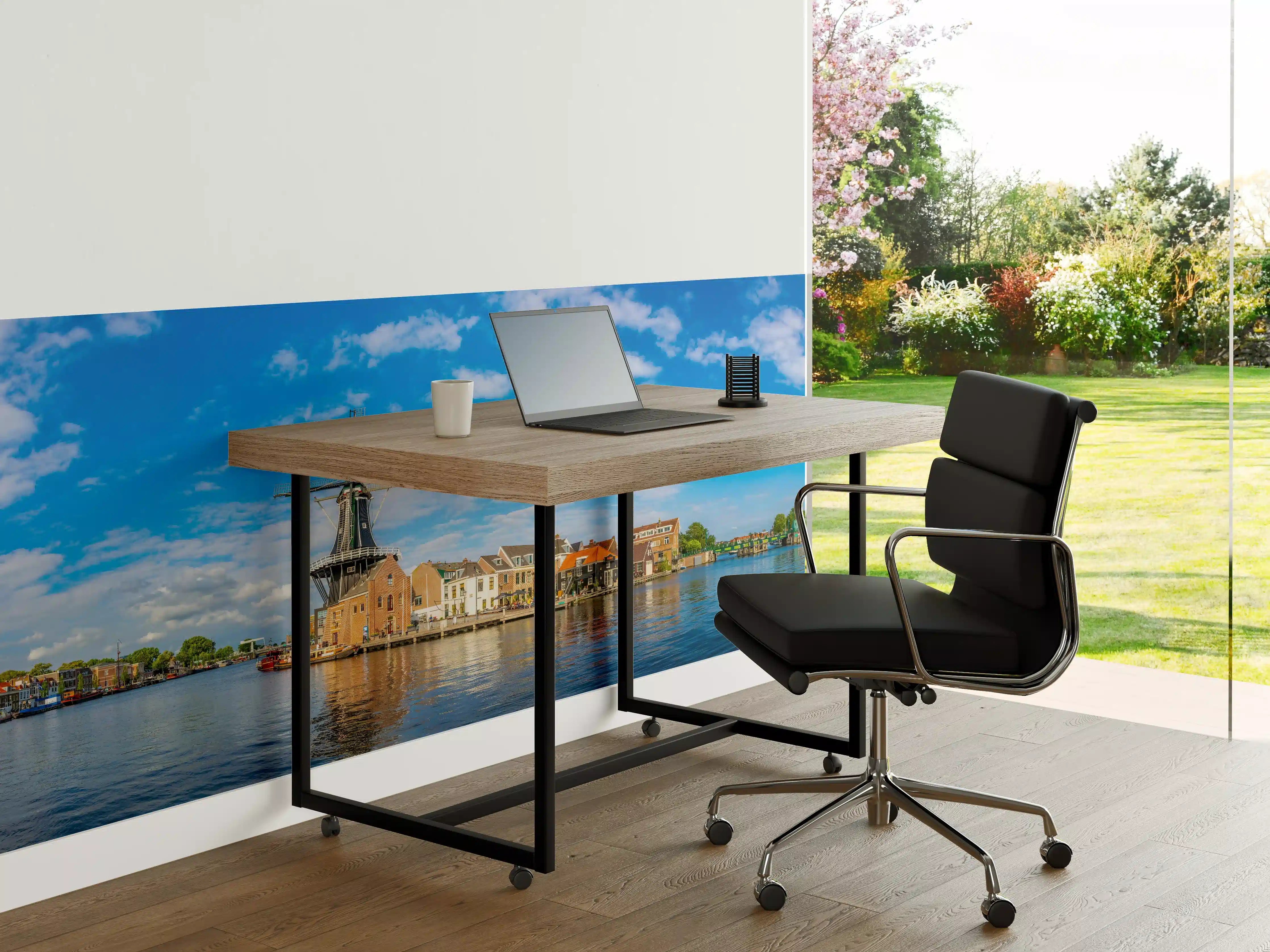 Büro Wandgestaltung - Windmühle in Haarlem