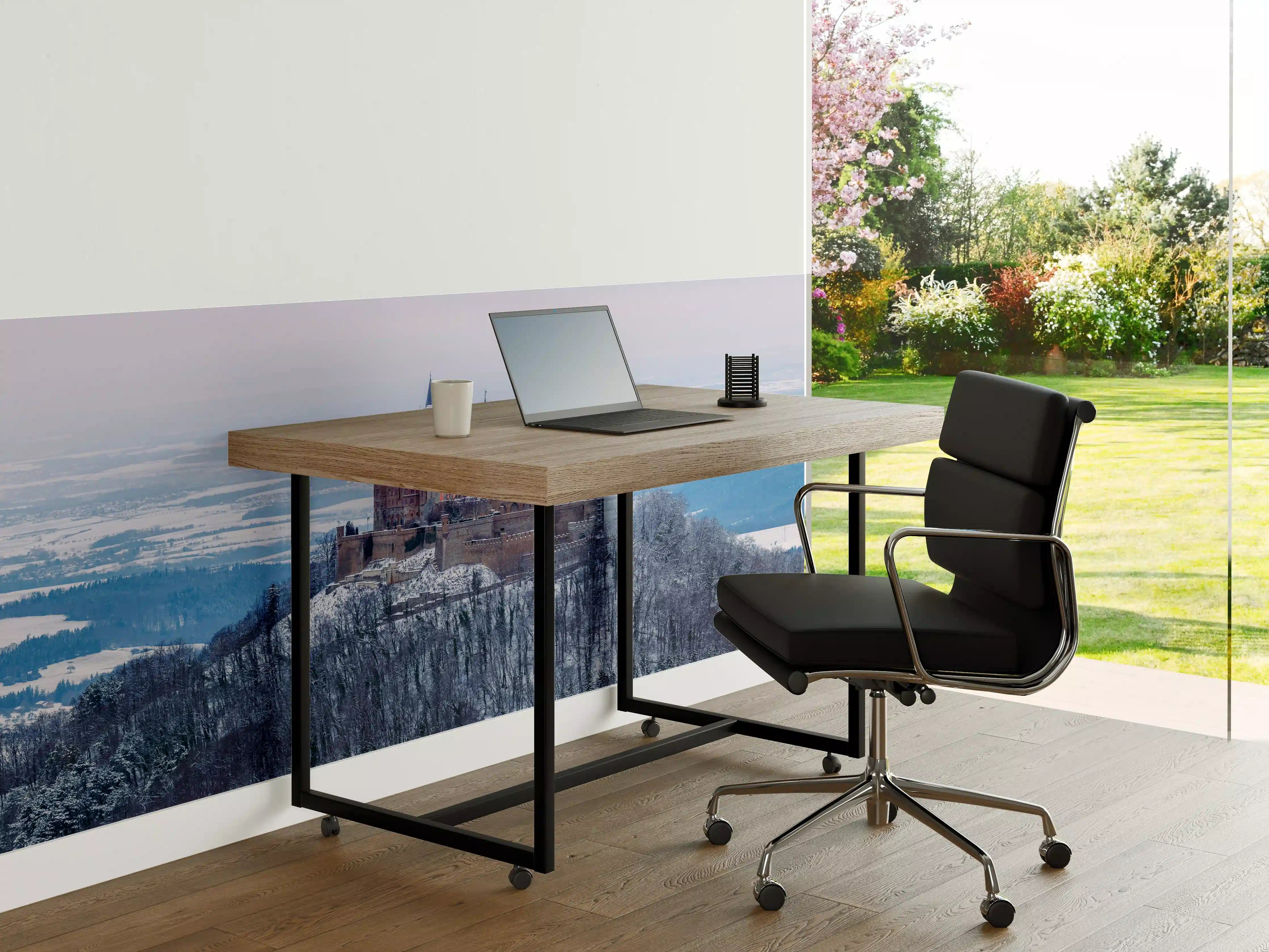 Büro Wandgestaltung - Winterliche Burg von Hohenzollern