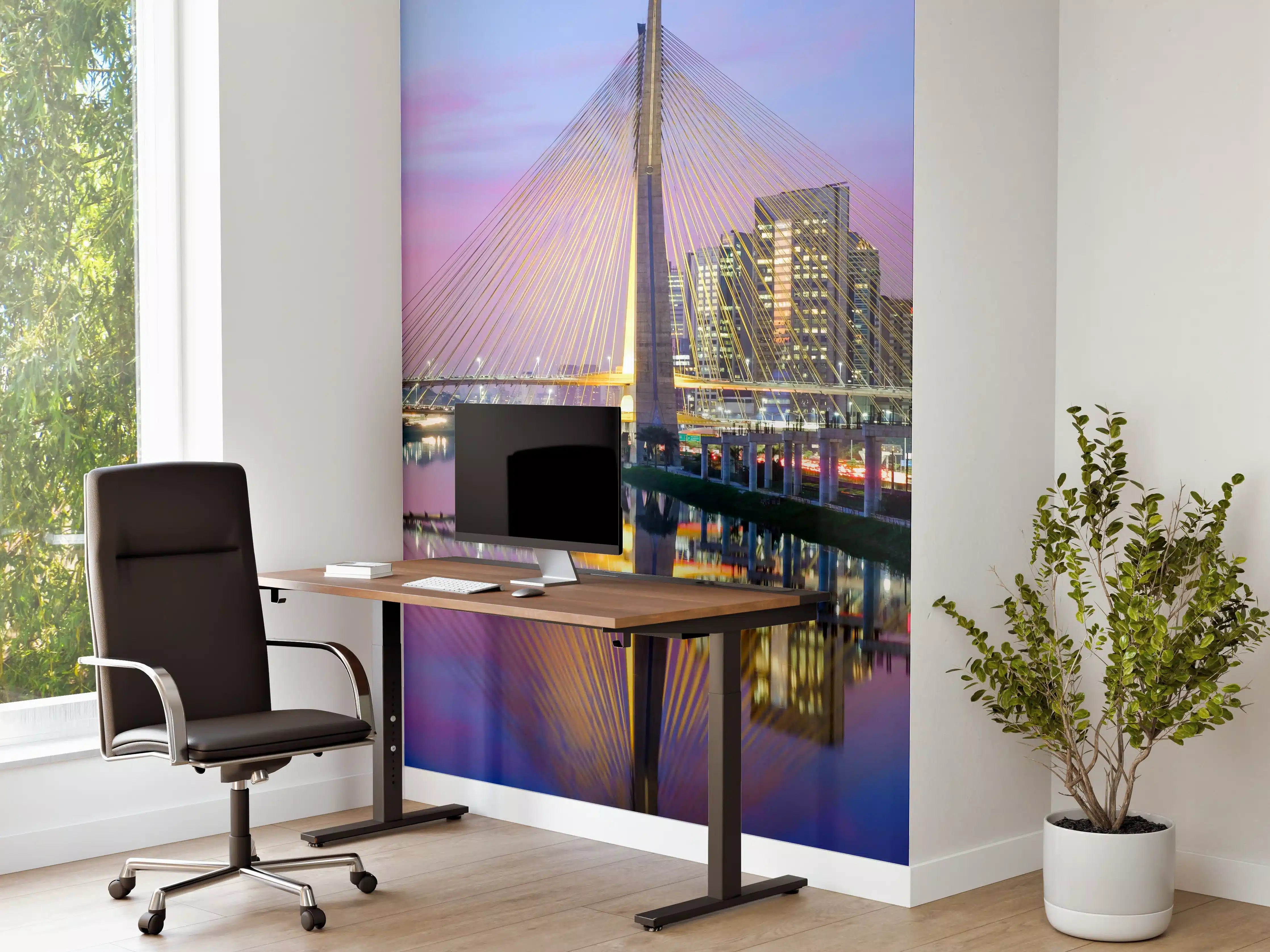 Büro Wandgestaltung - Wunderschöne Brücke - Brasilien