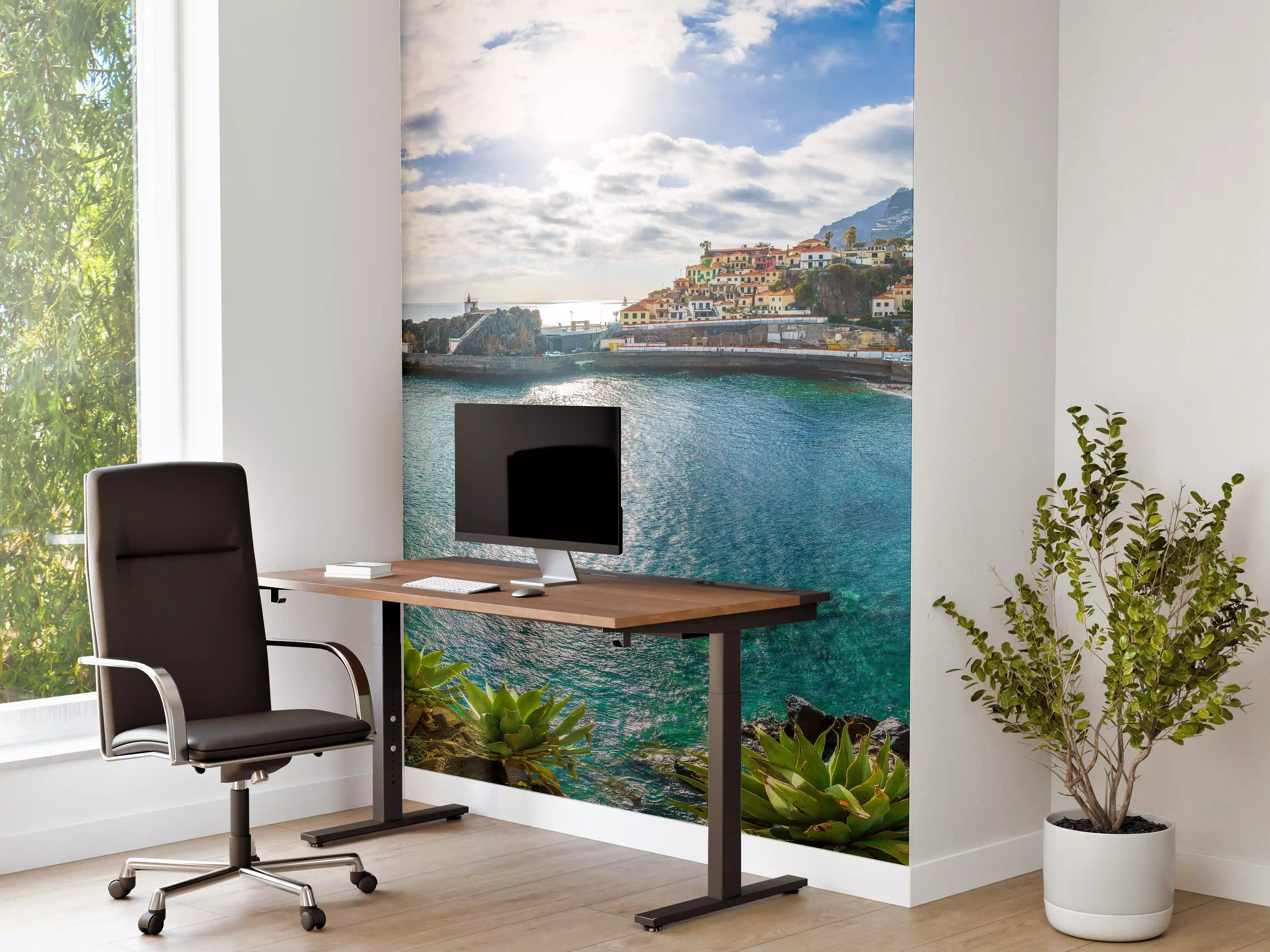 Büro Wandgestaltung - Wunderschöne Landschaft - Camara de Lobos