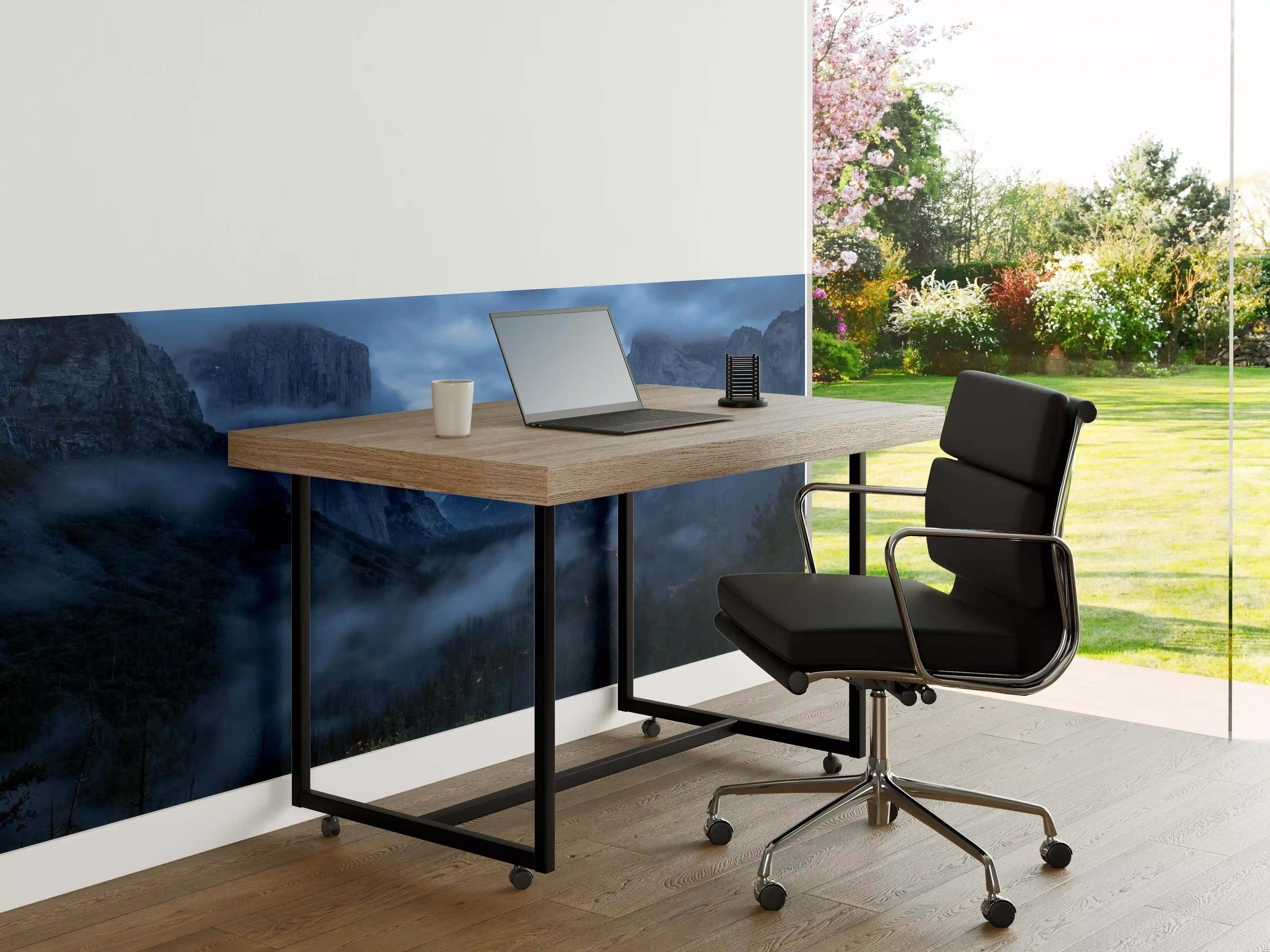 Büro Wandgestaltung - Yosemite Nebel Dämmerung