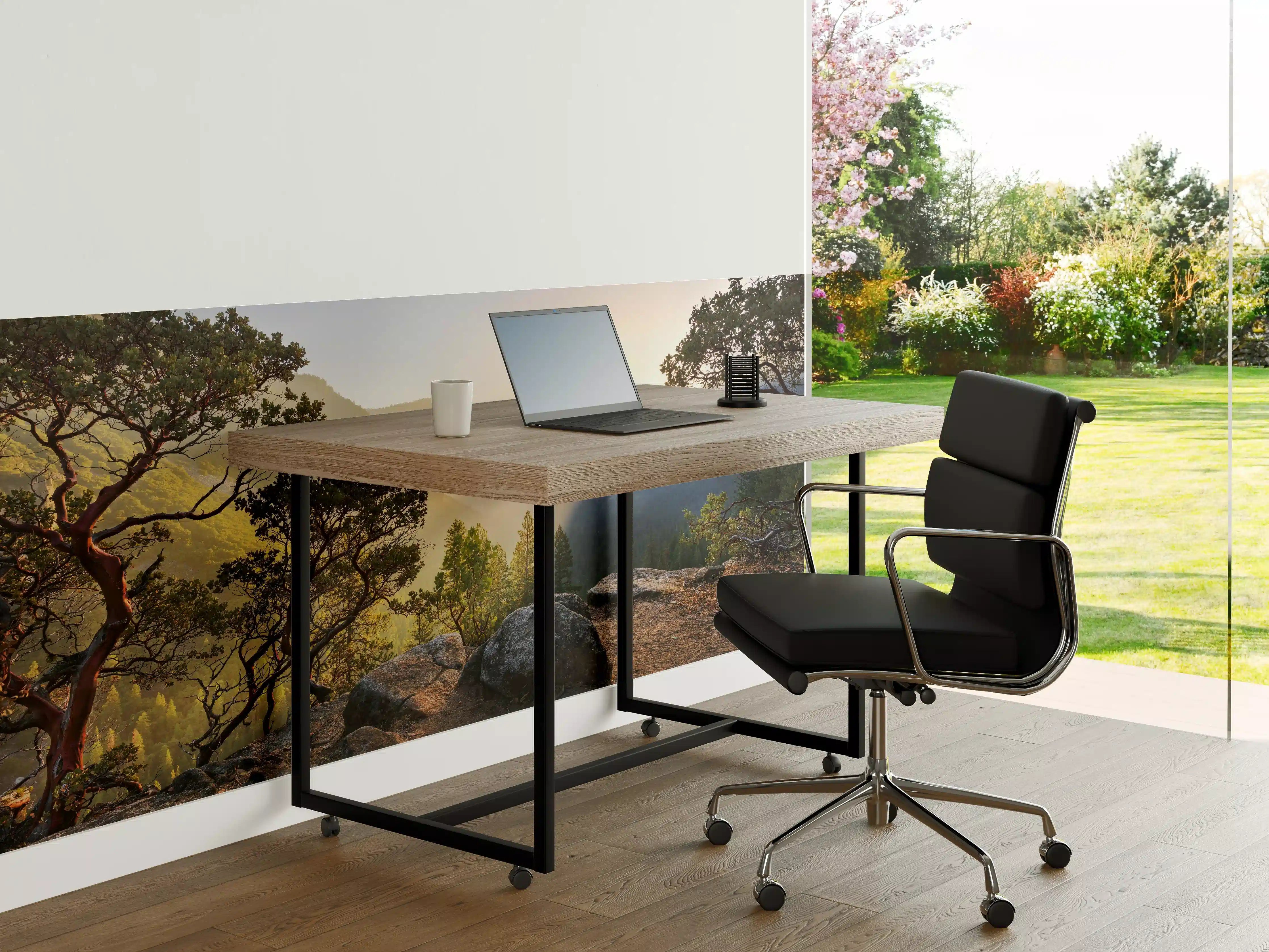 Büro Wandgestaltung - Yosemite Sonnenstrahlen Panorama