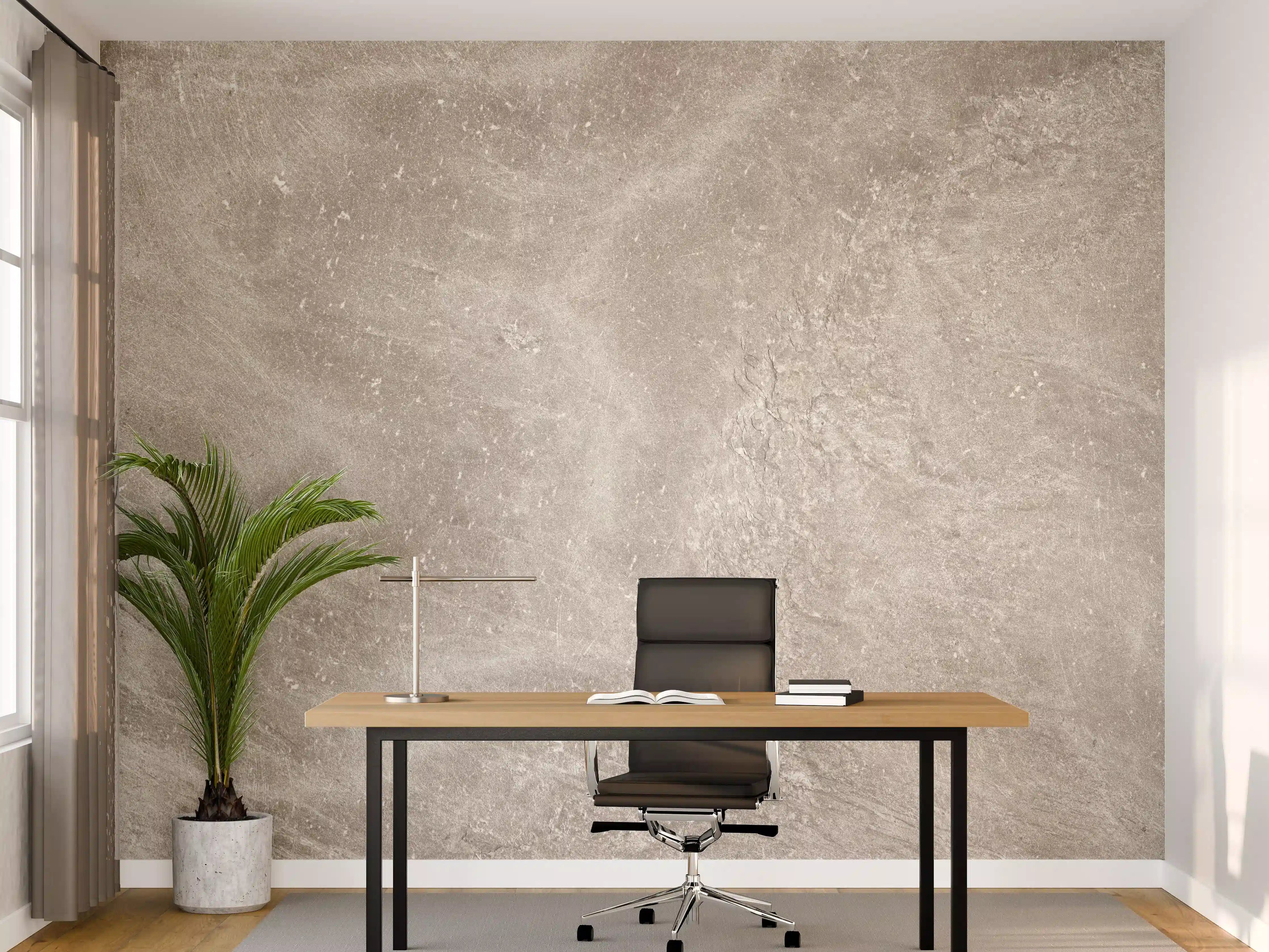 Büro Wandgestaltung - Zement Textur