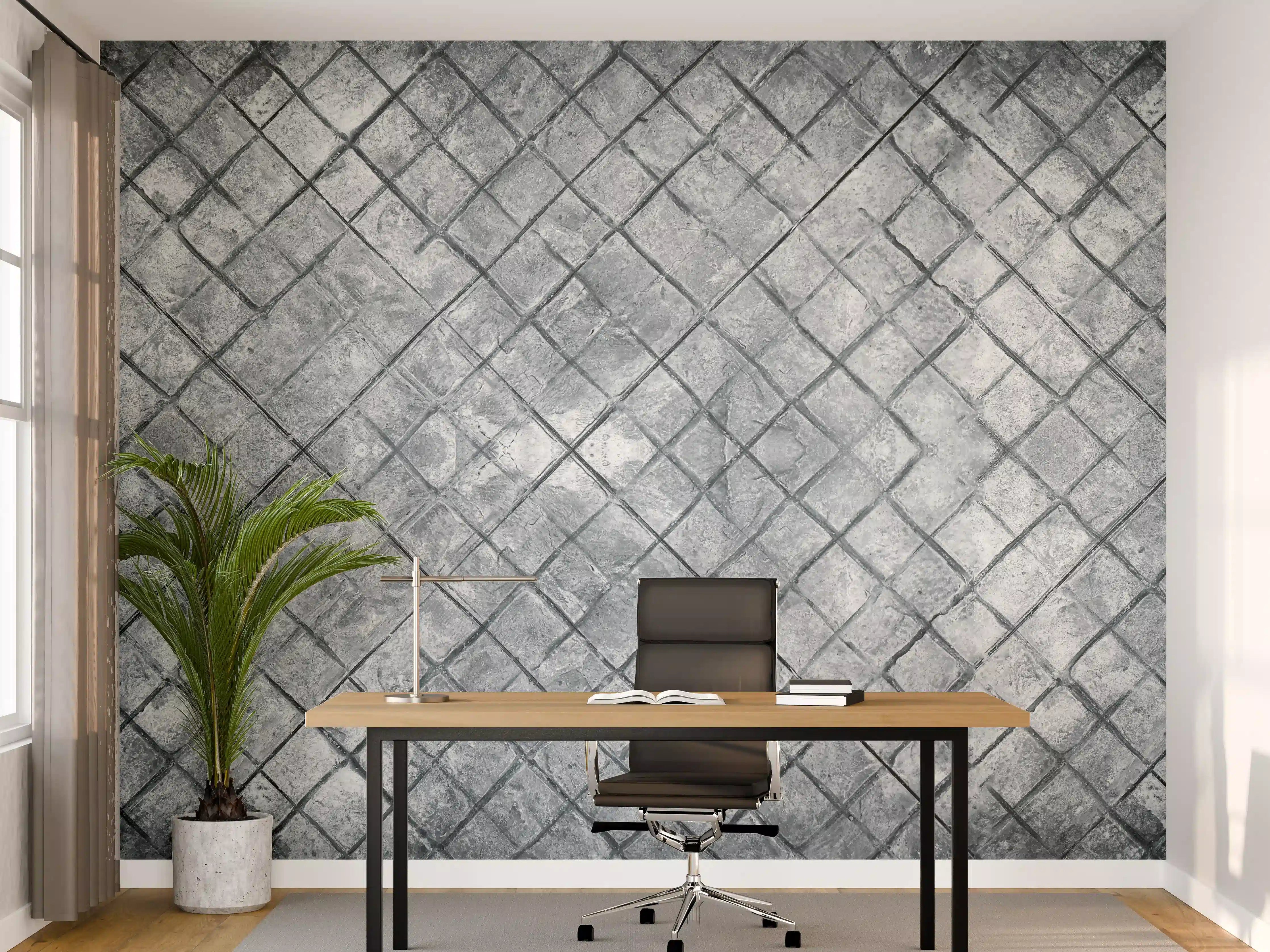 Büro Wandgestaltung - Zement oberflächen Textur von Beton