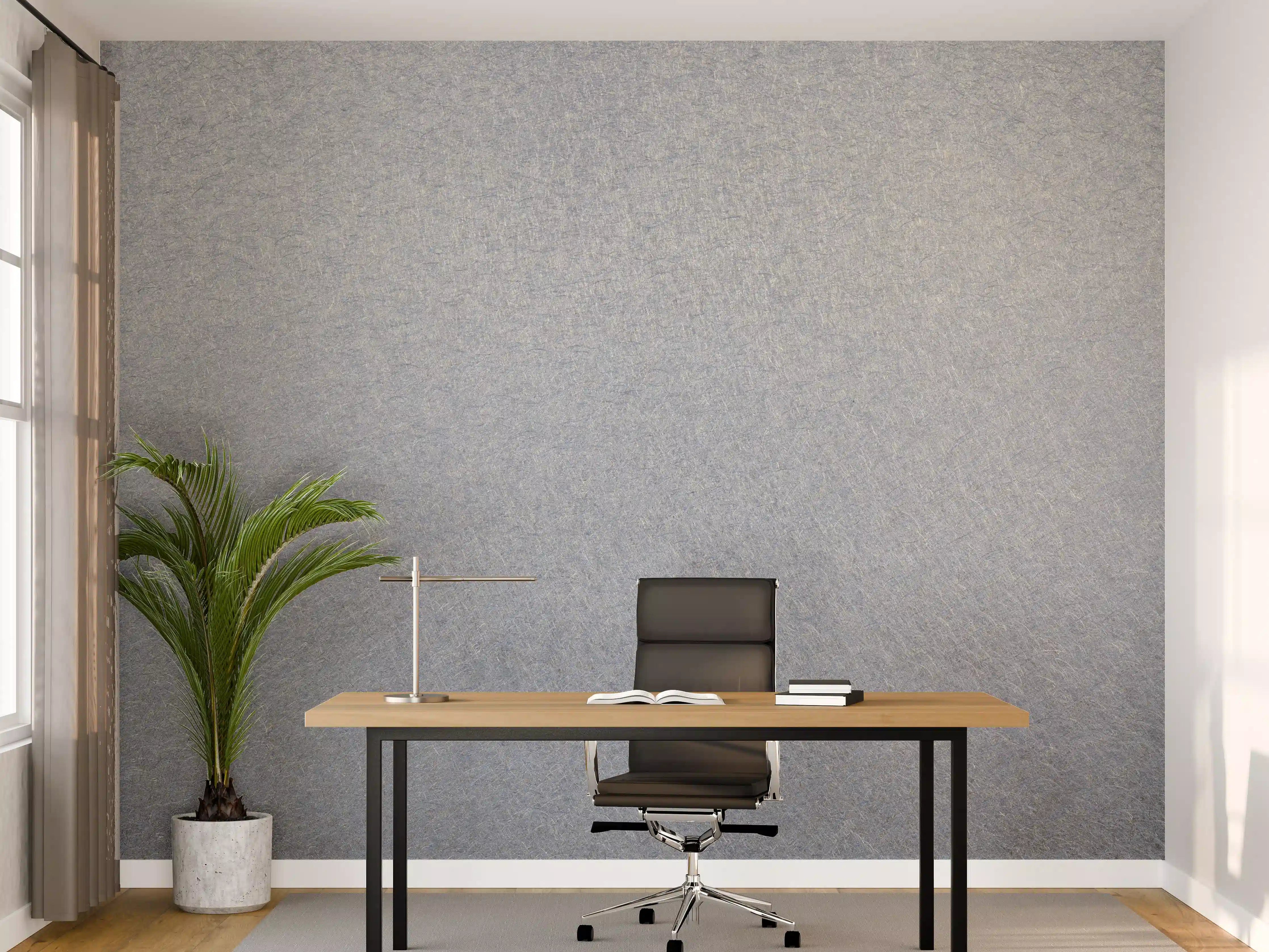 Büro Wandgestaltung - Zerkratzte metallische Oberfläche