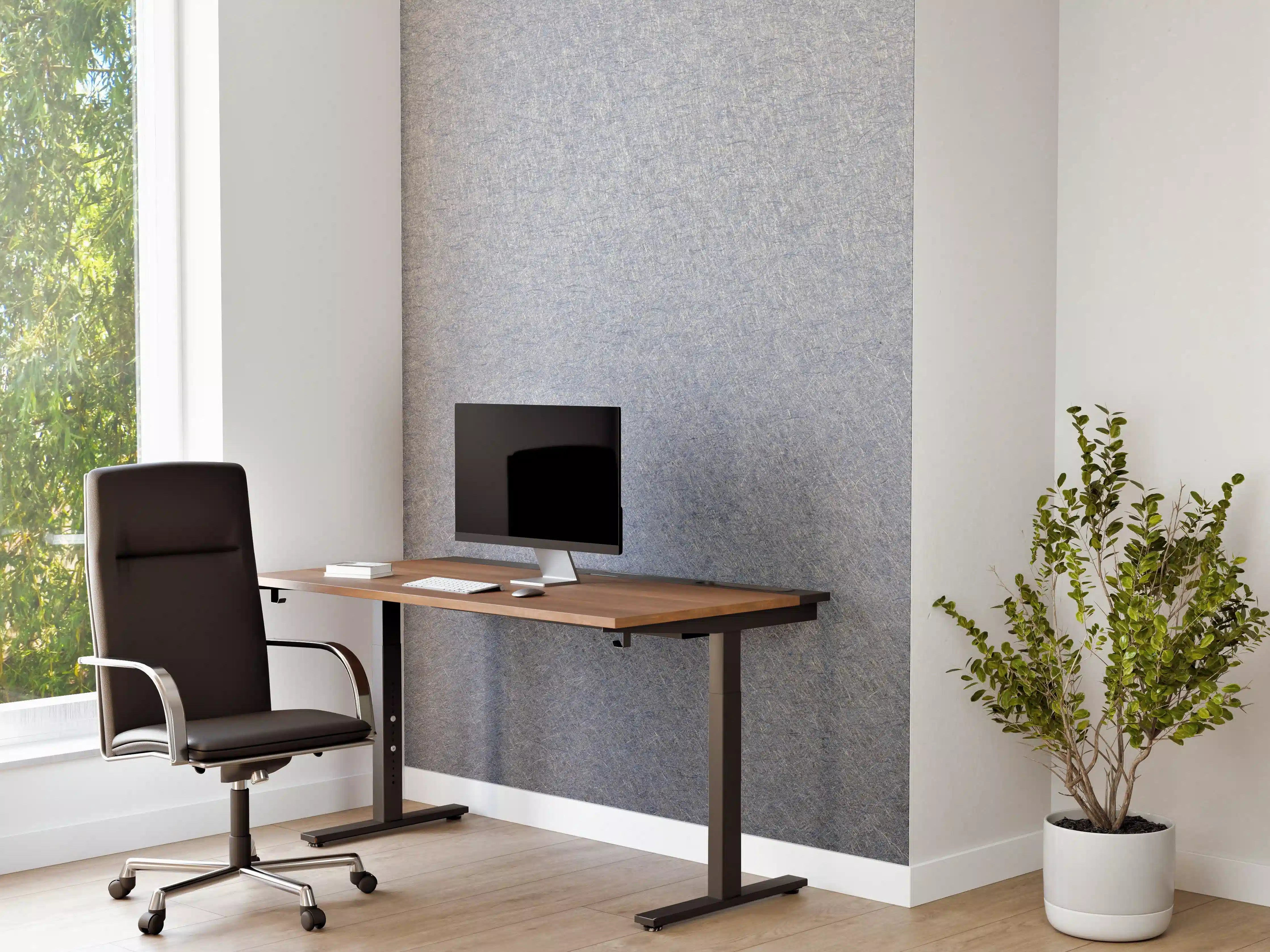 Büro Wandgestaltung - Zerkratzte metallische Oberfläche