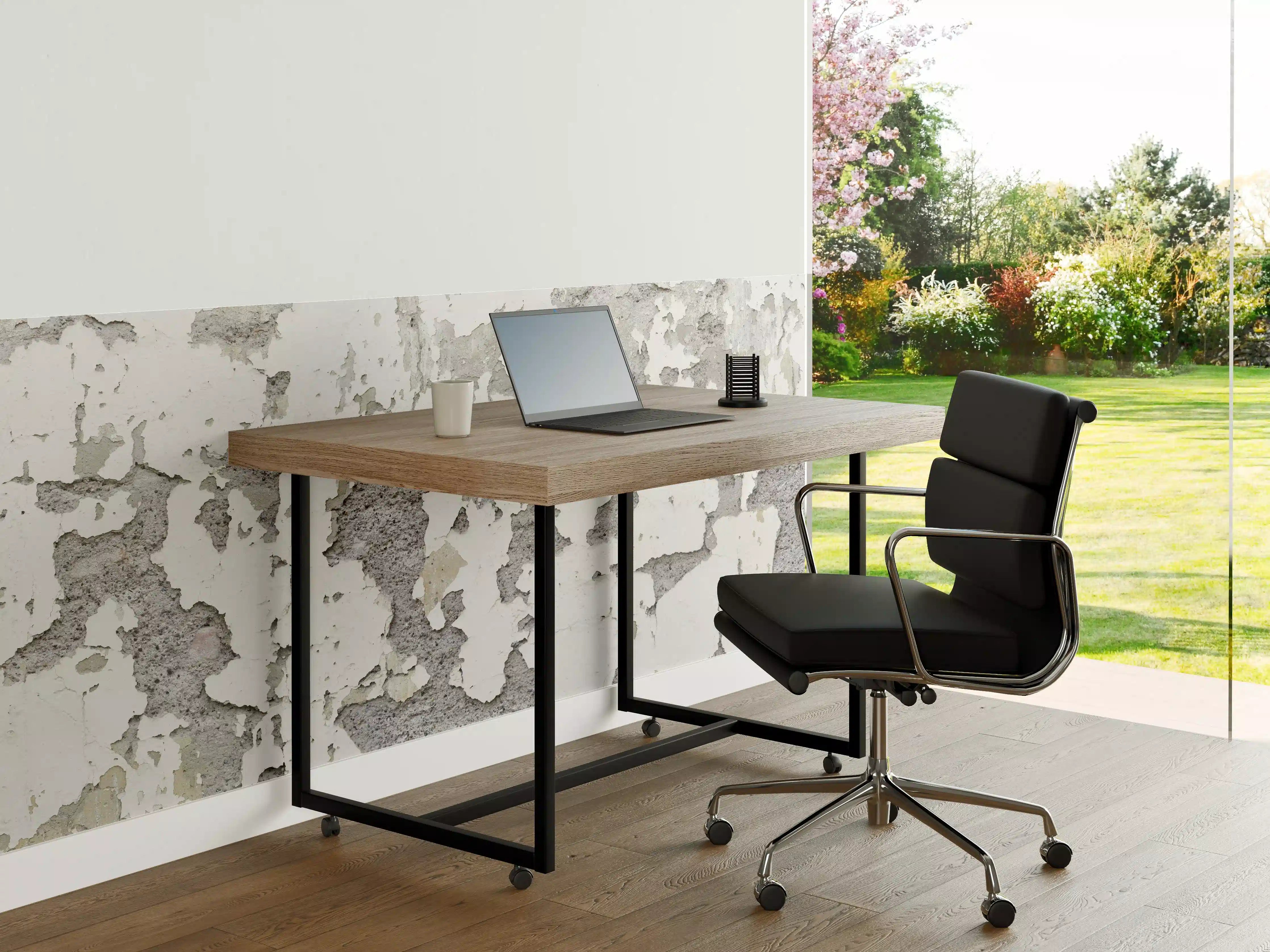 Büro Wandgestaltung - Zerplatze Fassade eines alten Hauses
