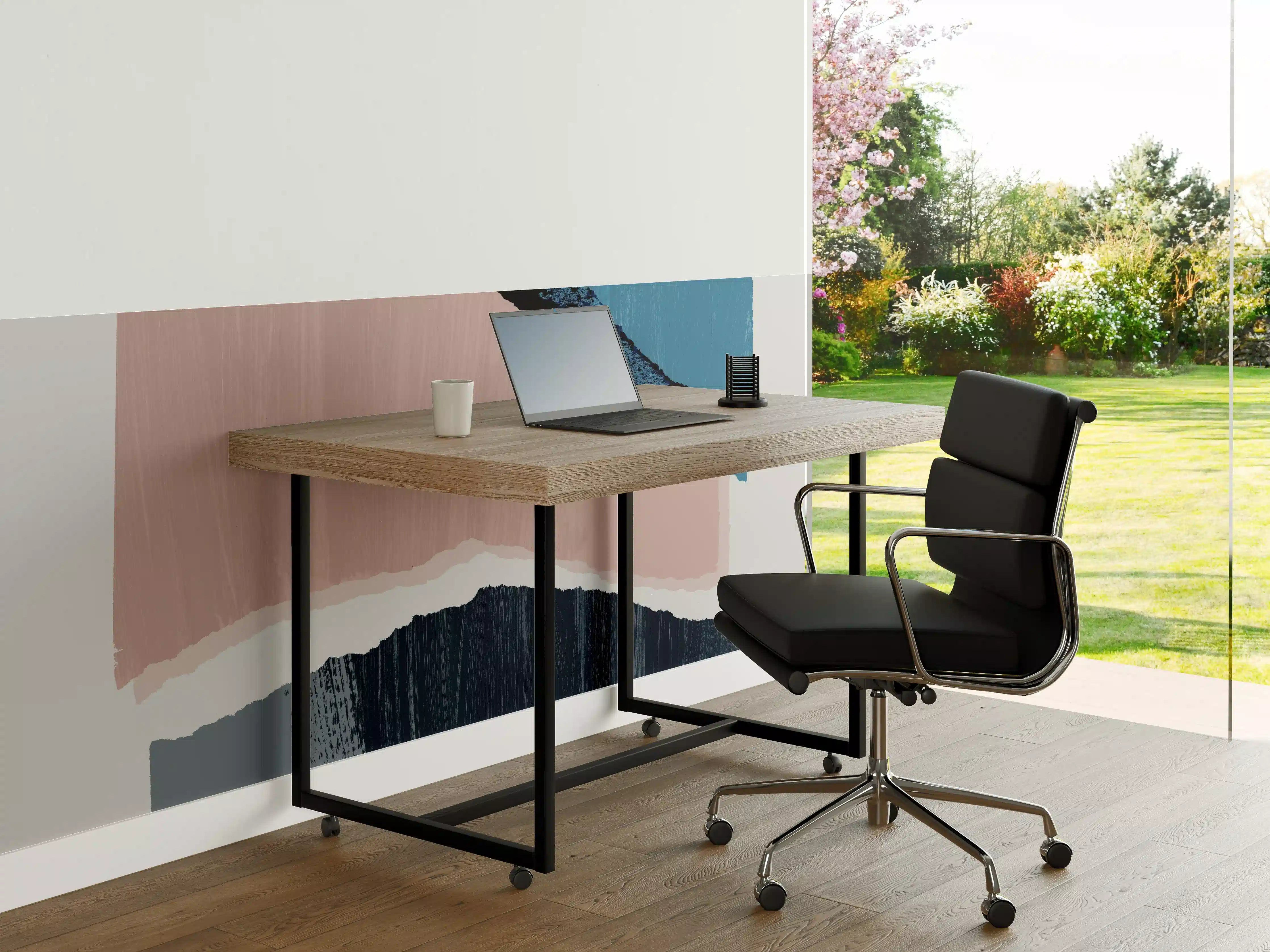 Büro Wandgestaltung - Zerrissenes Papier Muster - Kunst 