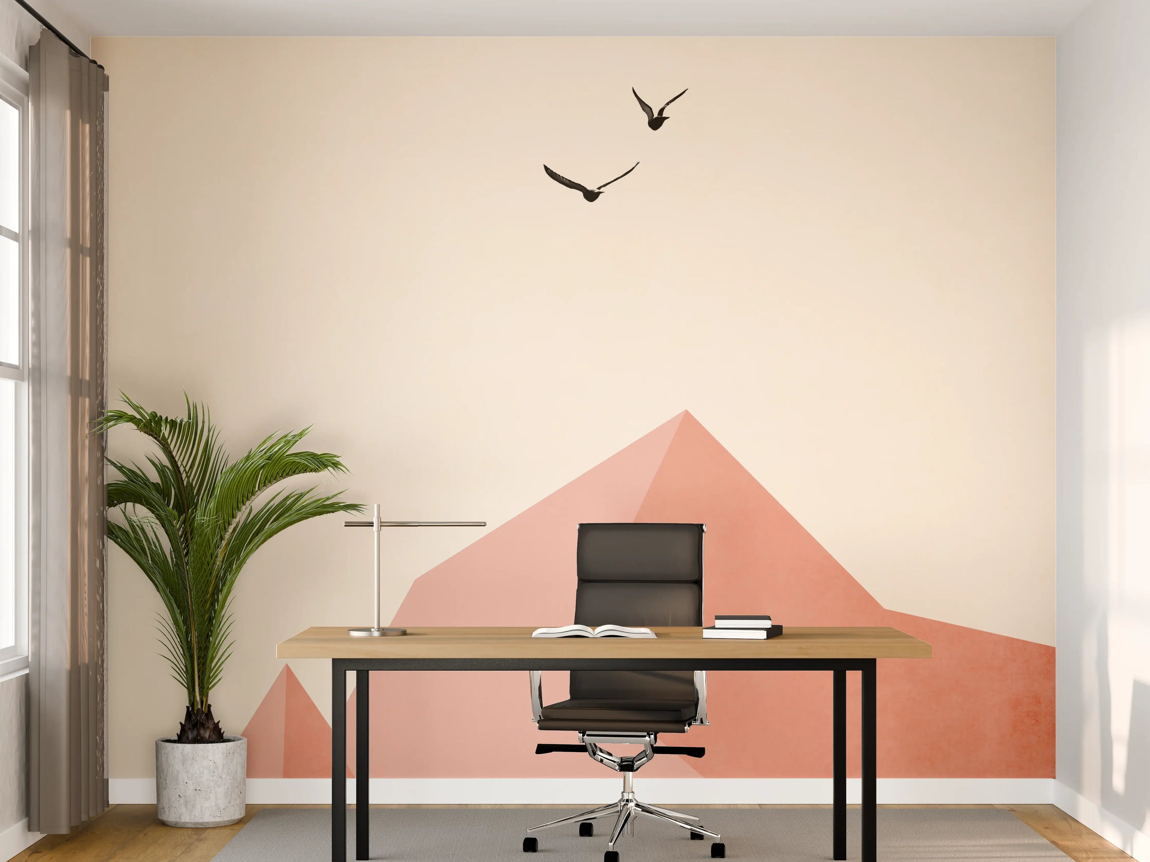 Büro Wandgestaltung - Zugspitze - Moderne Darstellung
