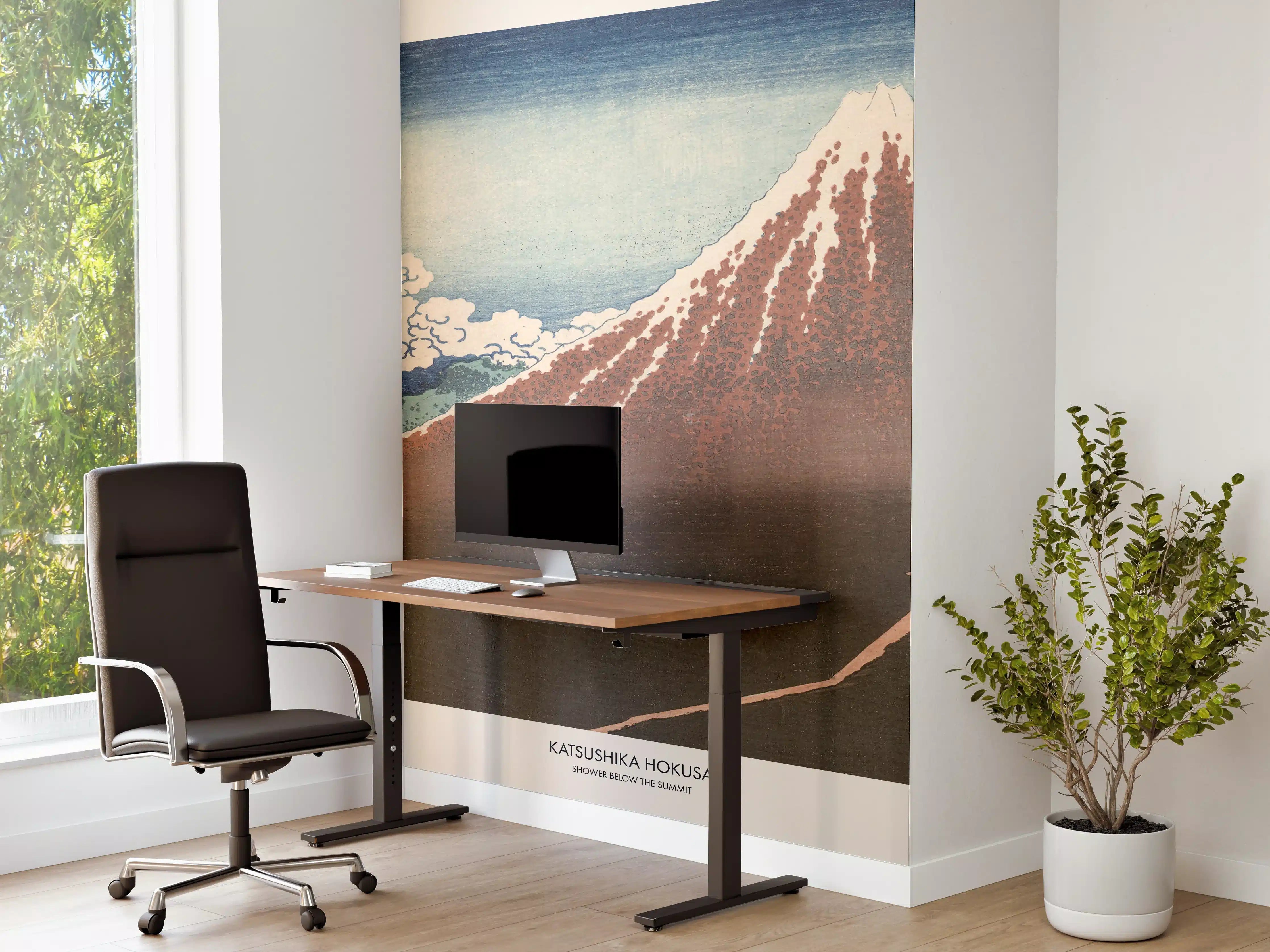 Büro Wandgestaltung - "Shower Below Summit" - Japan