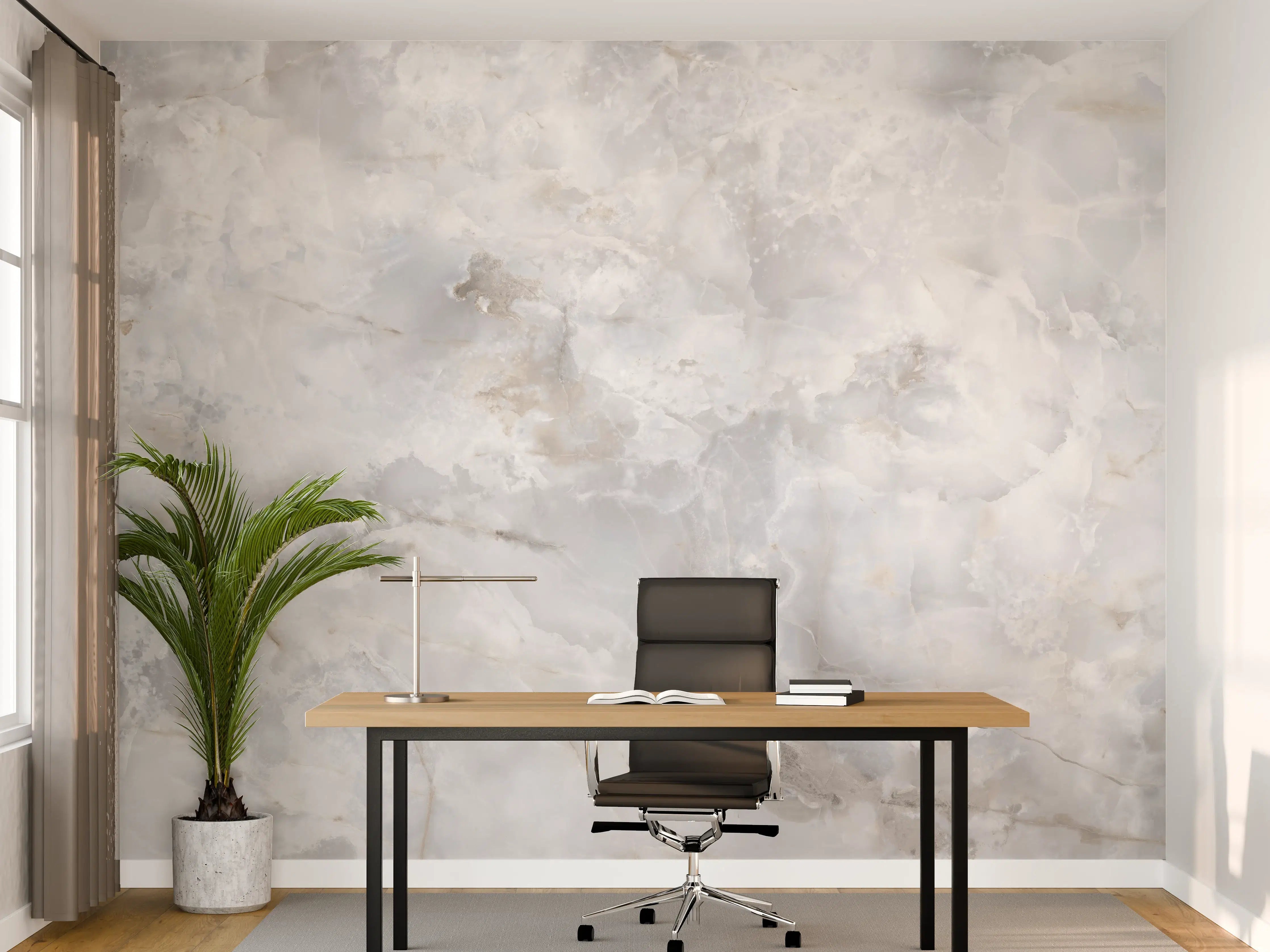 Büro Wandgestaltung - onyx marmor textur