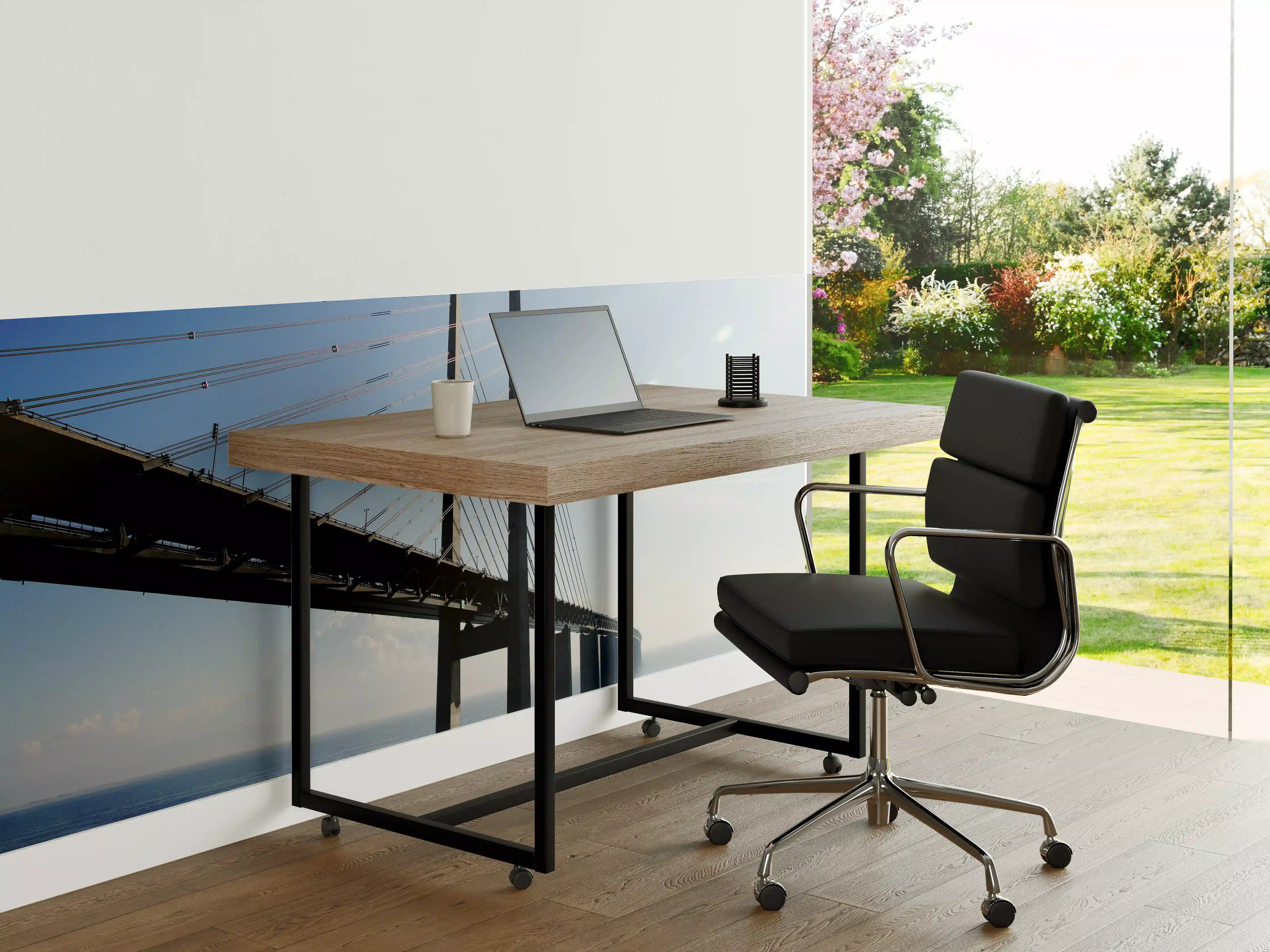Büro Wandgestaltung - spektakuläre Brücke in Schweden