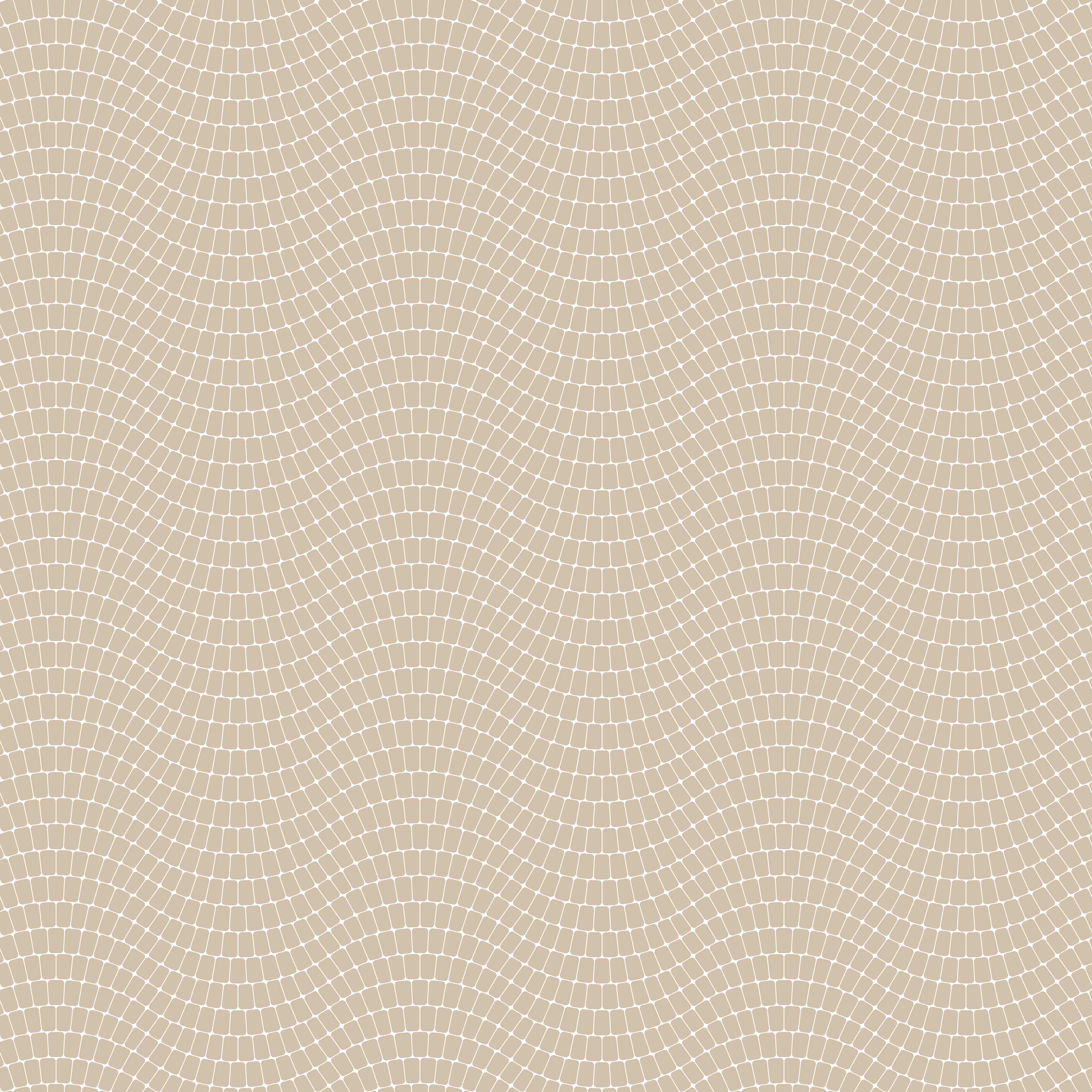 Duschrückwand-Beige Mosaikmuster mit sanften Wellen