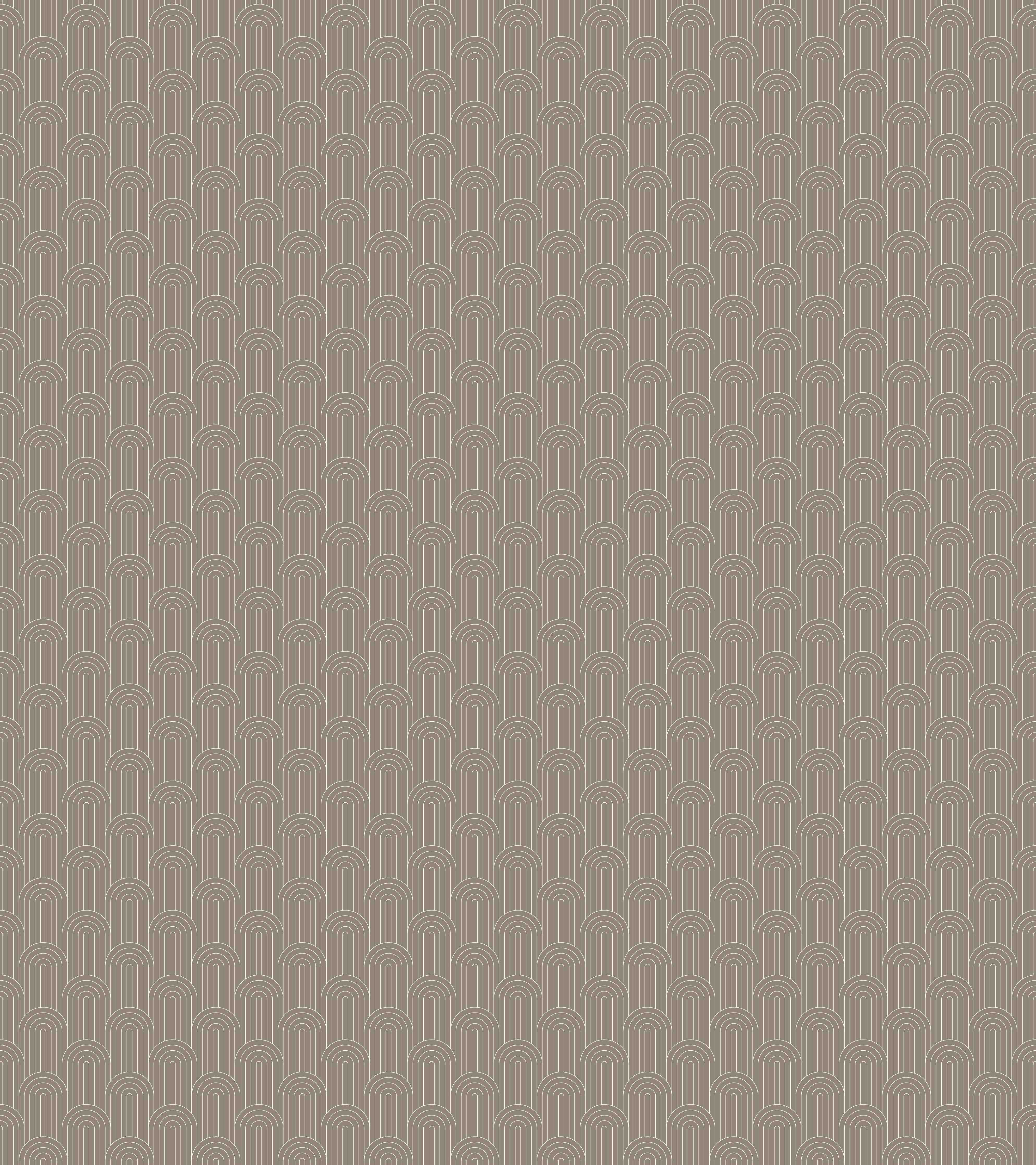 Duschrückwand-Beige Tapete mit zarten Regenbogen-Designs