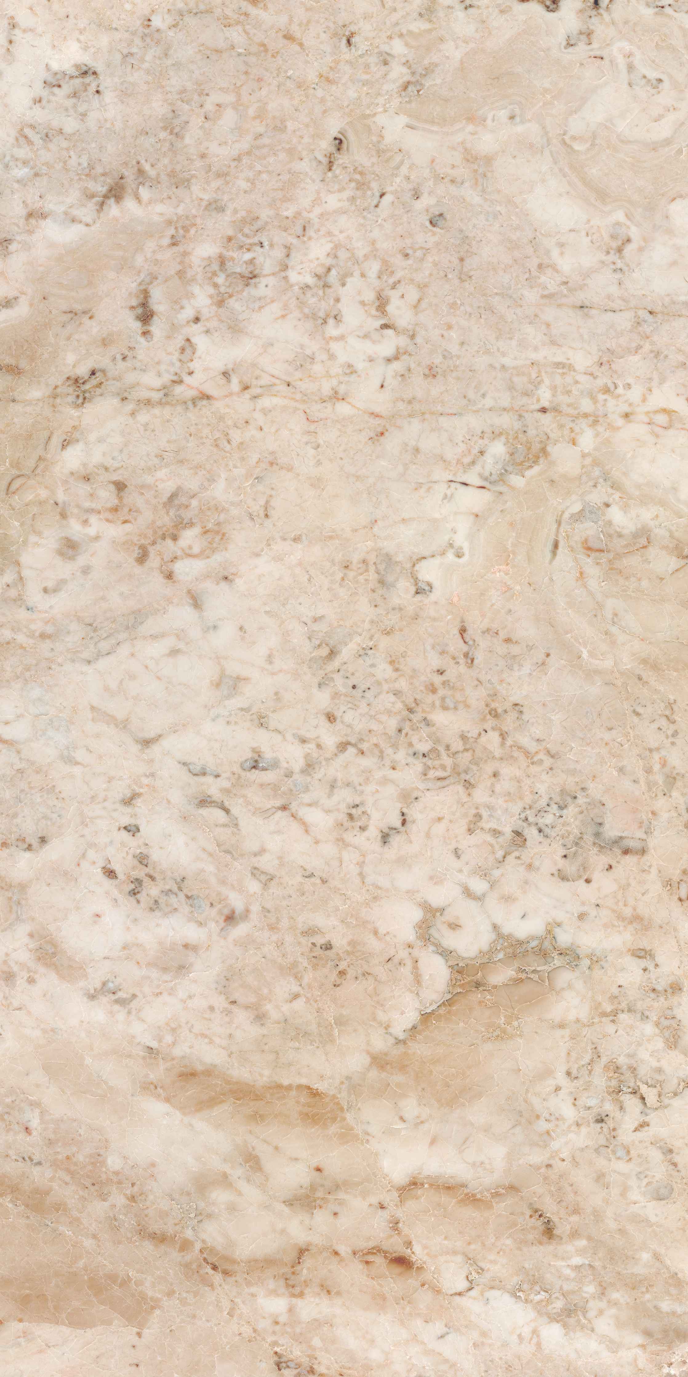 Duschrückwand-Beige Travertin-Optik mit natürlicher Struktur