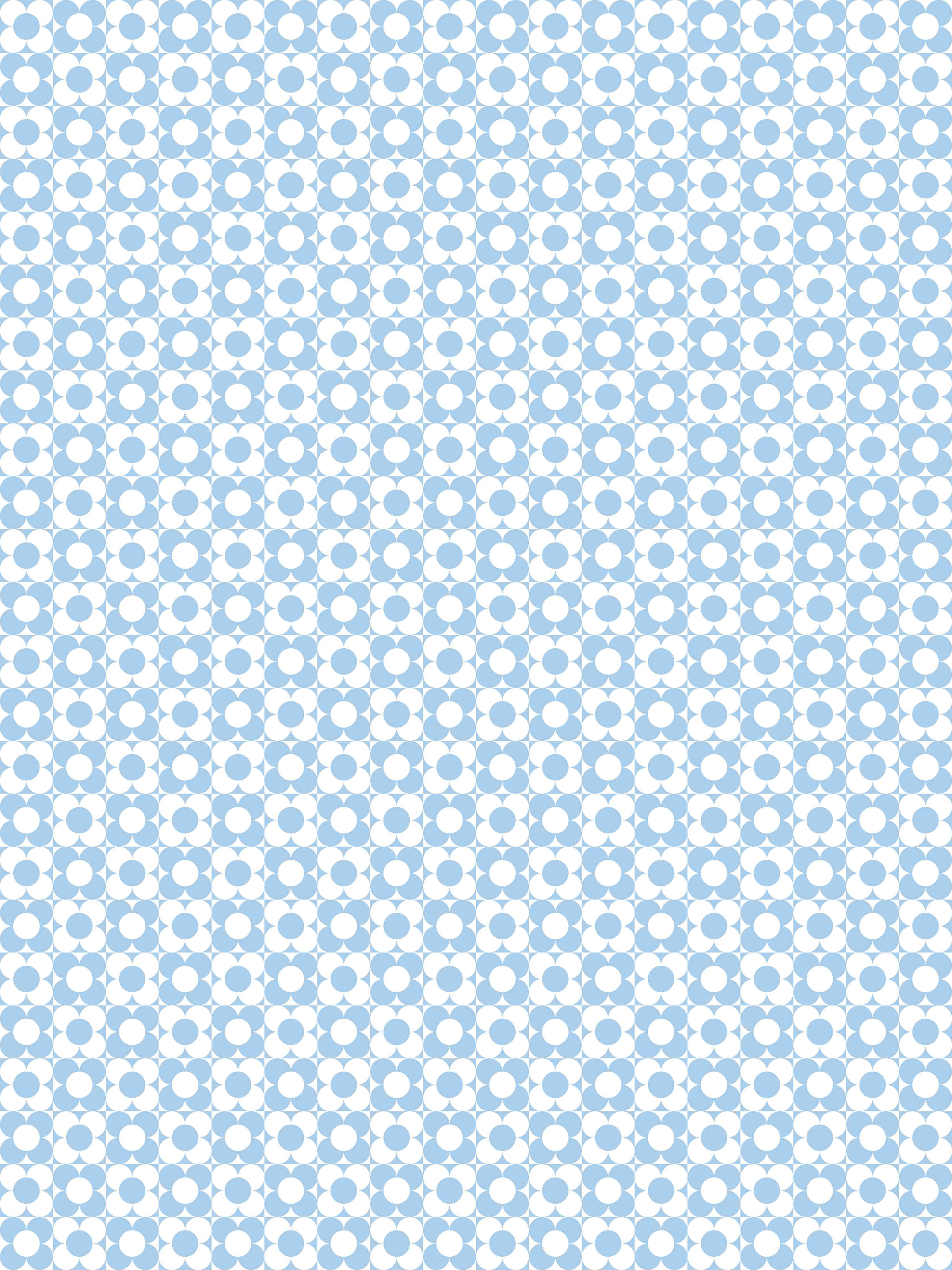 Duschrückwand-Blauer geometrischer Druck mit Kreisen