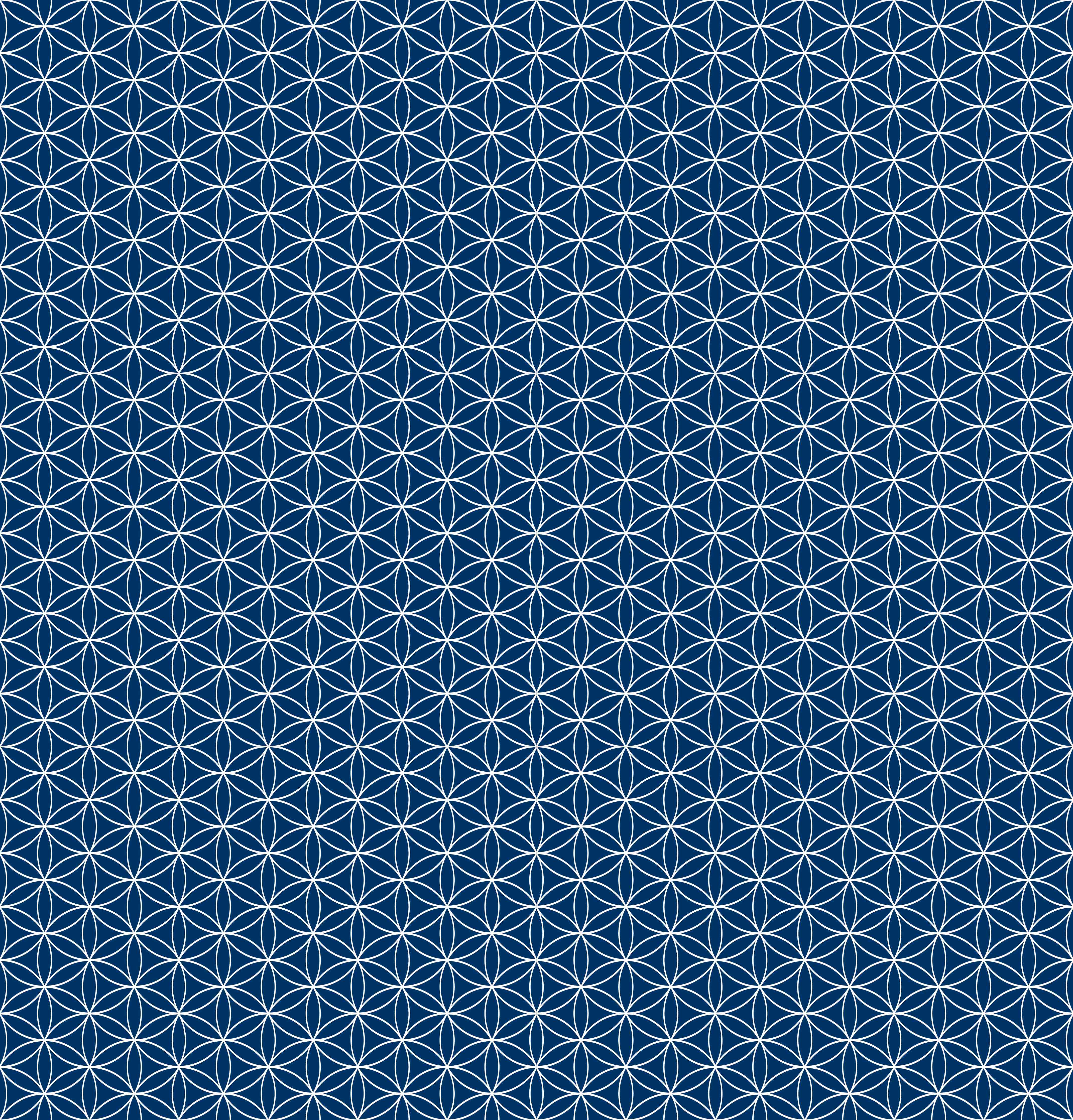 Duschrückwand-Blaues geometrisches Muster mit feiner Linienführung
