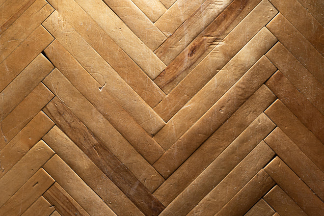 Duschrückwand - Bräunliches Holzbrett Muster