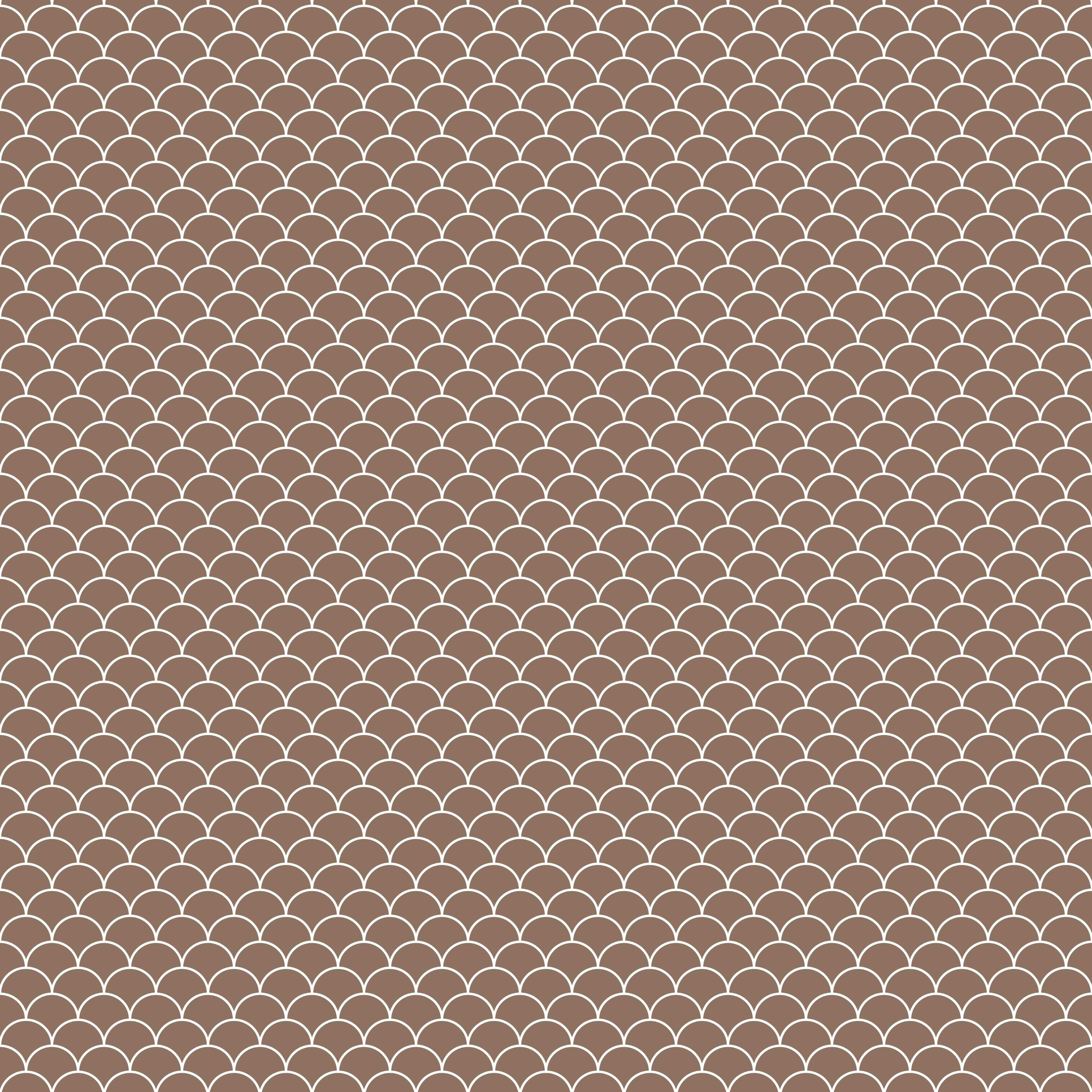 Duschrückwand-Braune Schuppen-Muster mit Weißlinien