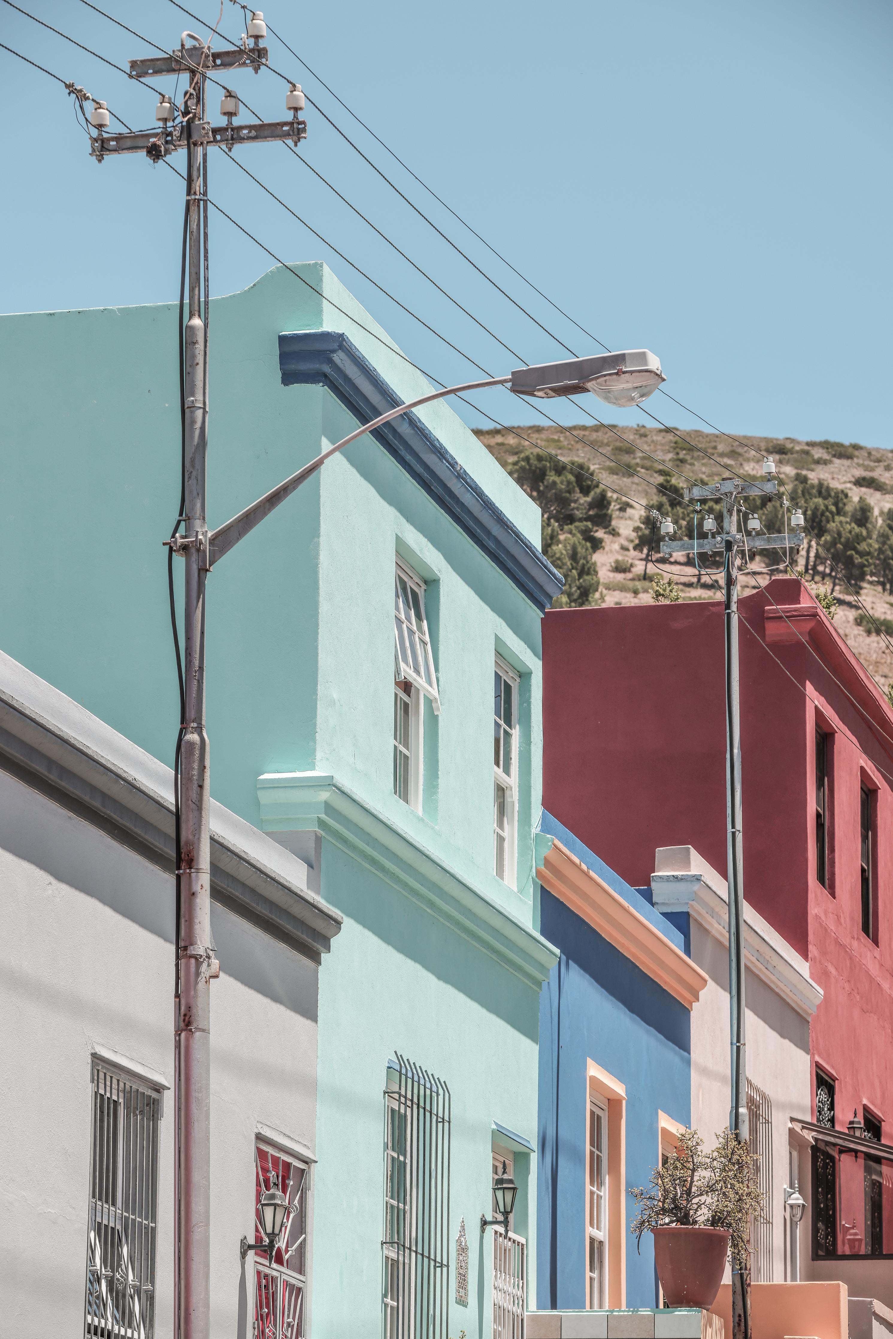 Duschrückwand-Bunte Gebäude - Bo-Kaap, Kapstadt