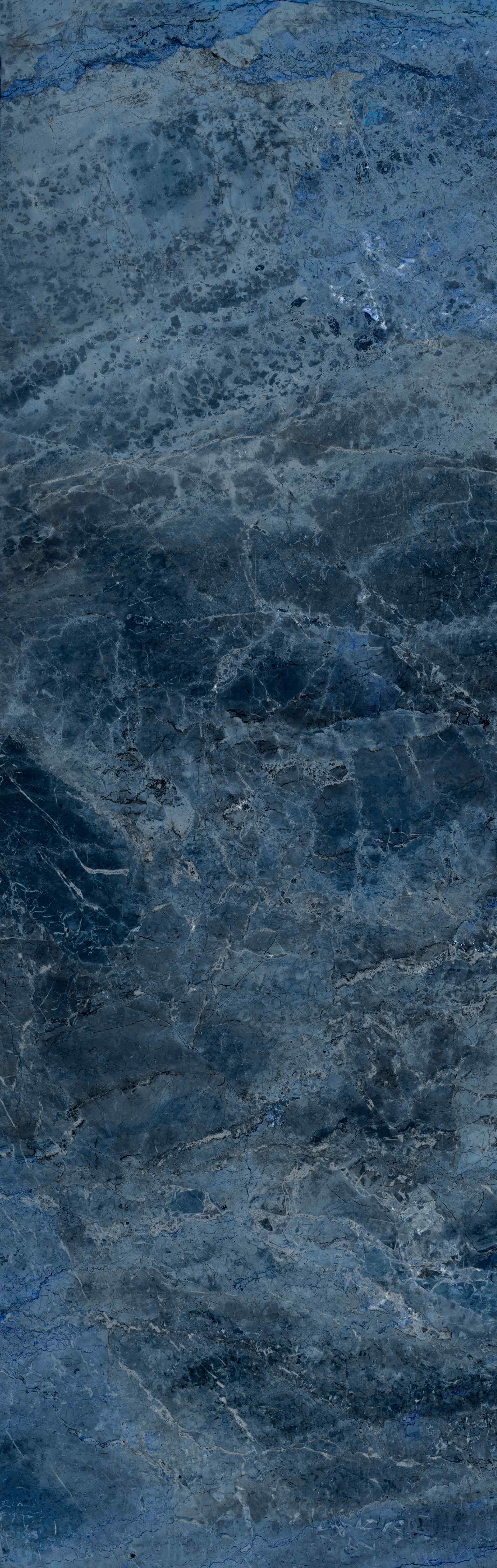 Duschrückwand-Dunkle blaue Marmor-Textur mit natürlicher Maserung
