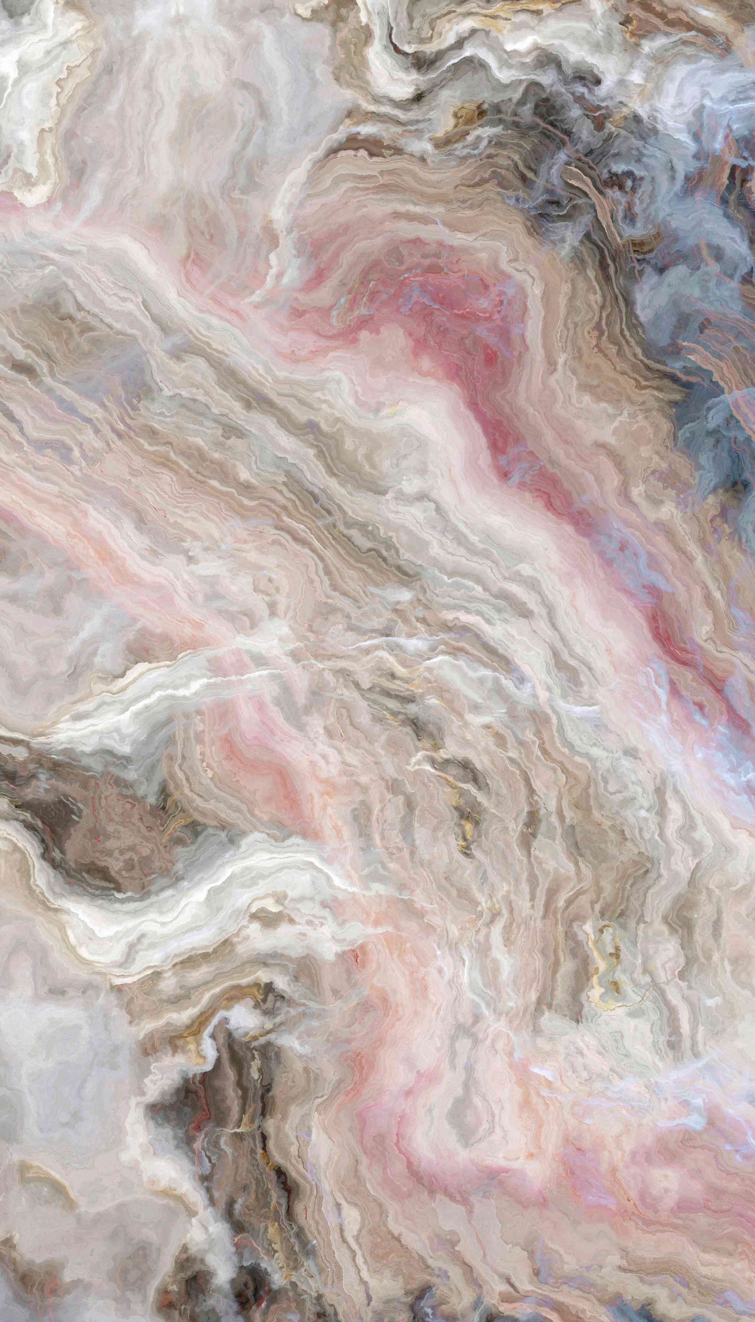 Duschrückwand-Luxus-Fliesen mit rosa-weißer Marmor-Textur